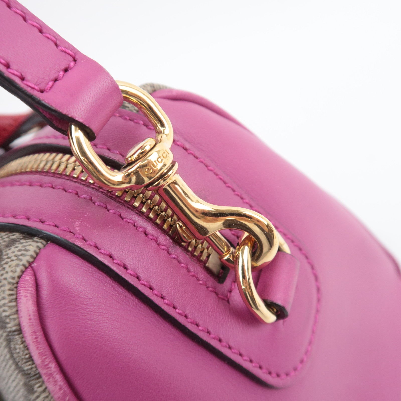 GUCCI 2Way GG Supreme Handbag Bag 409529