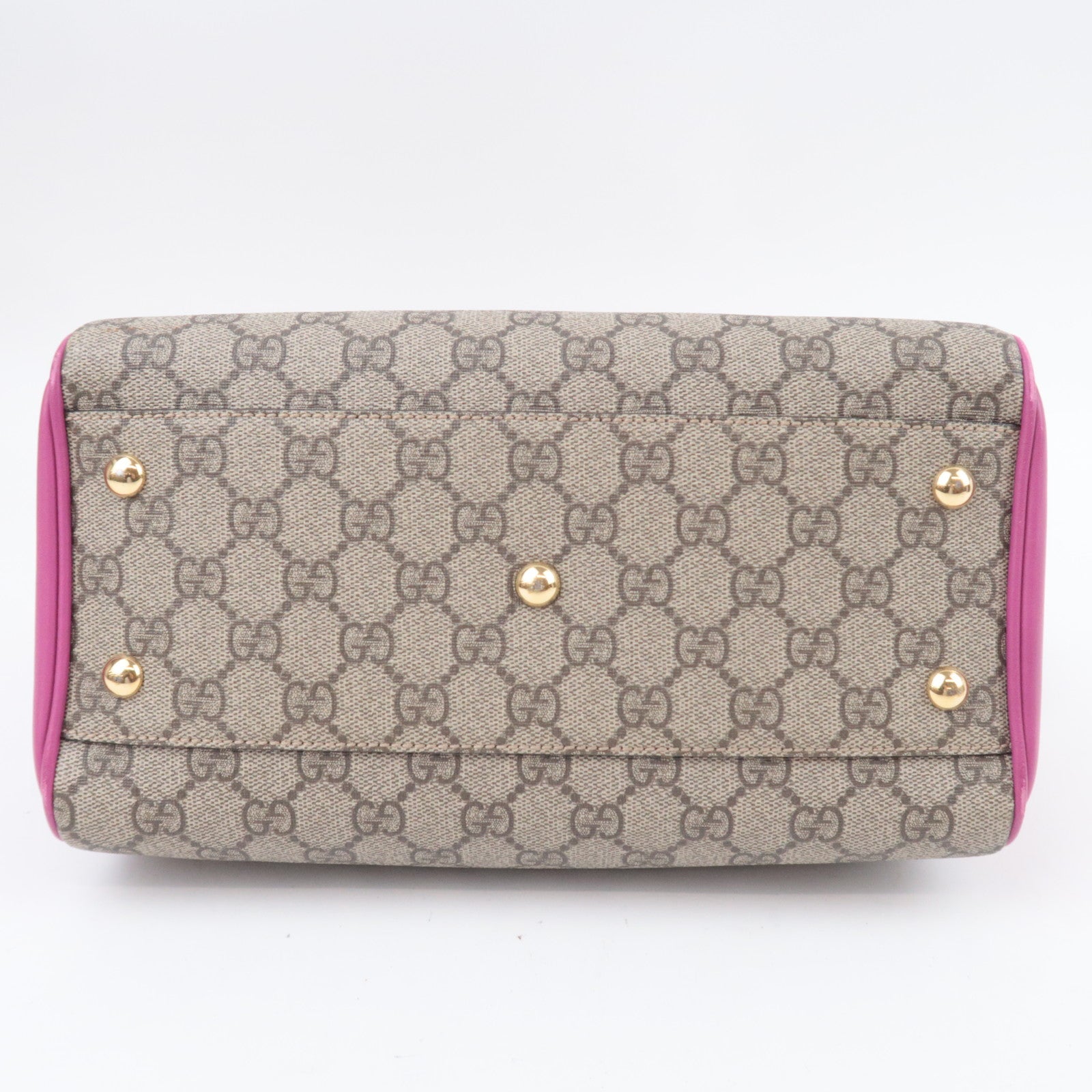 GUCCI 2Way GG Supreme Handbag Bag 409529