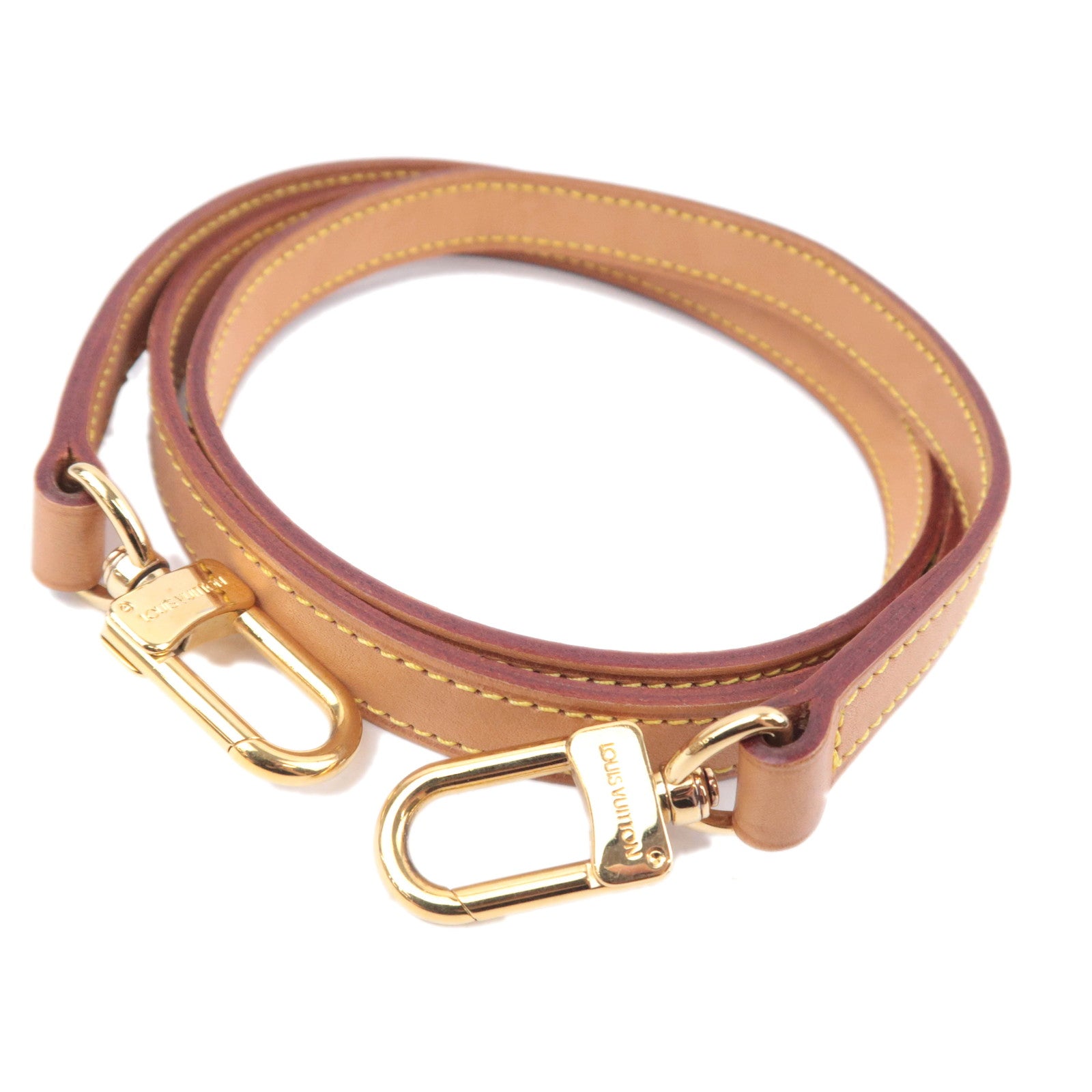 Louis Vuitton Leather Shoulder Strap Length 120cm Width 1.6cm J0014491772