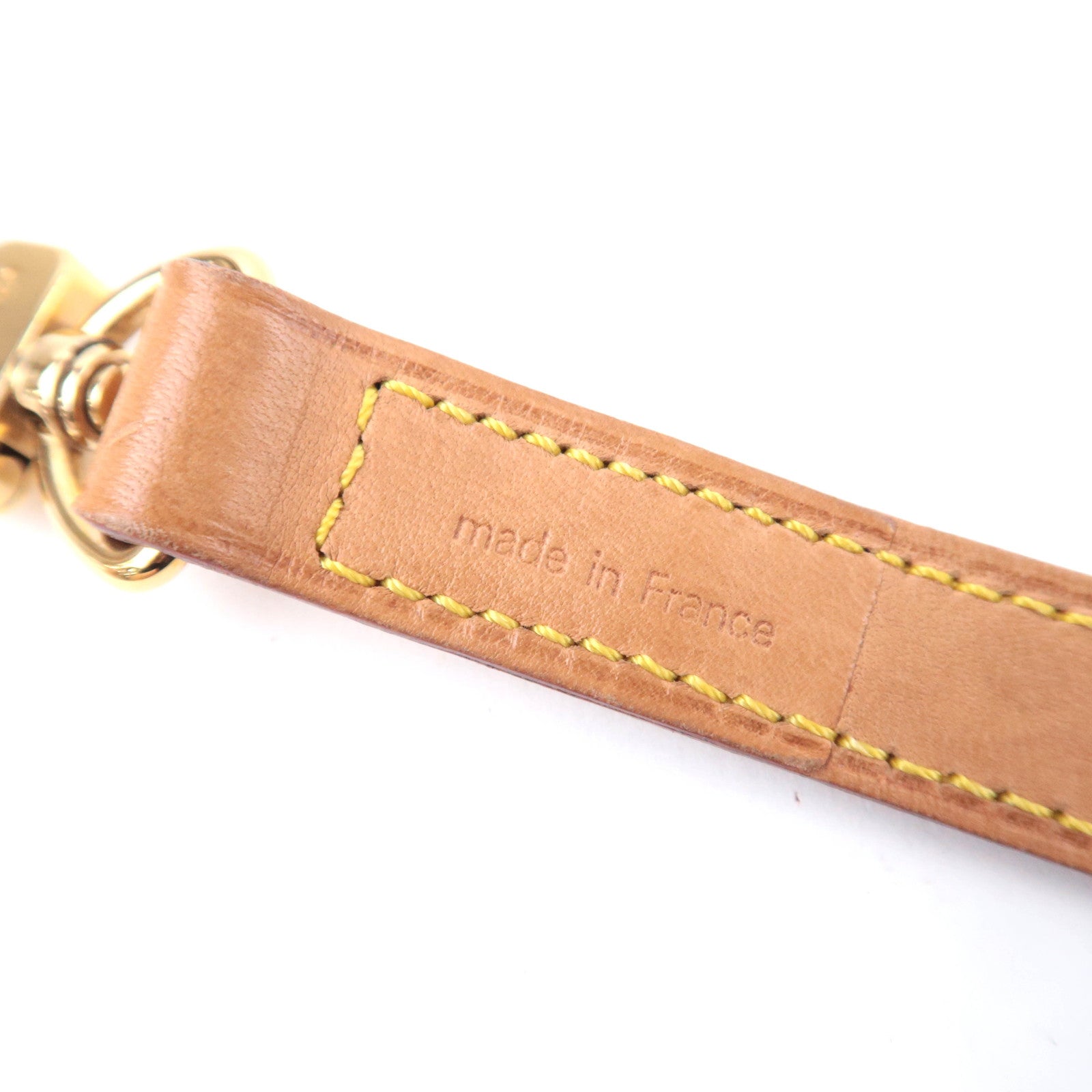 Louis Vuitton Leather Shoulder Strap Length 120cm Width 1.6cm J00144