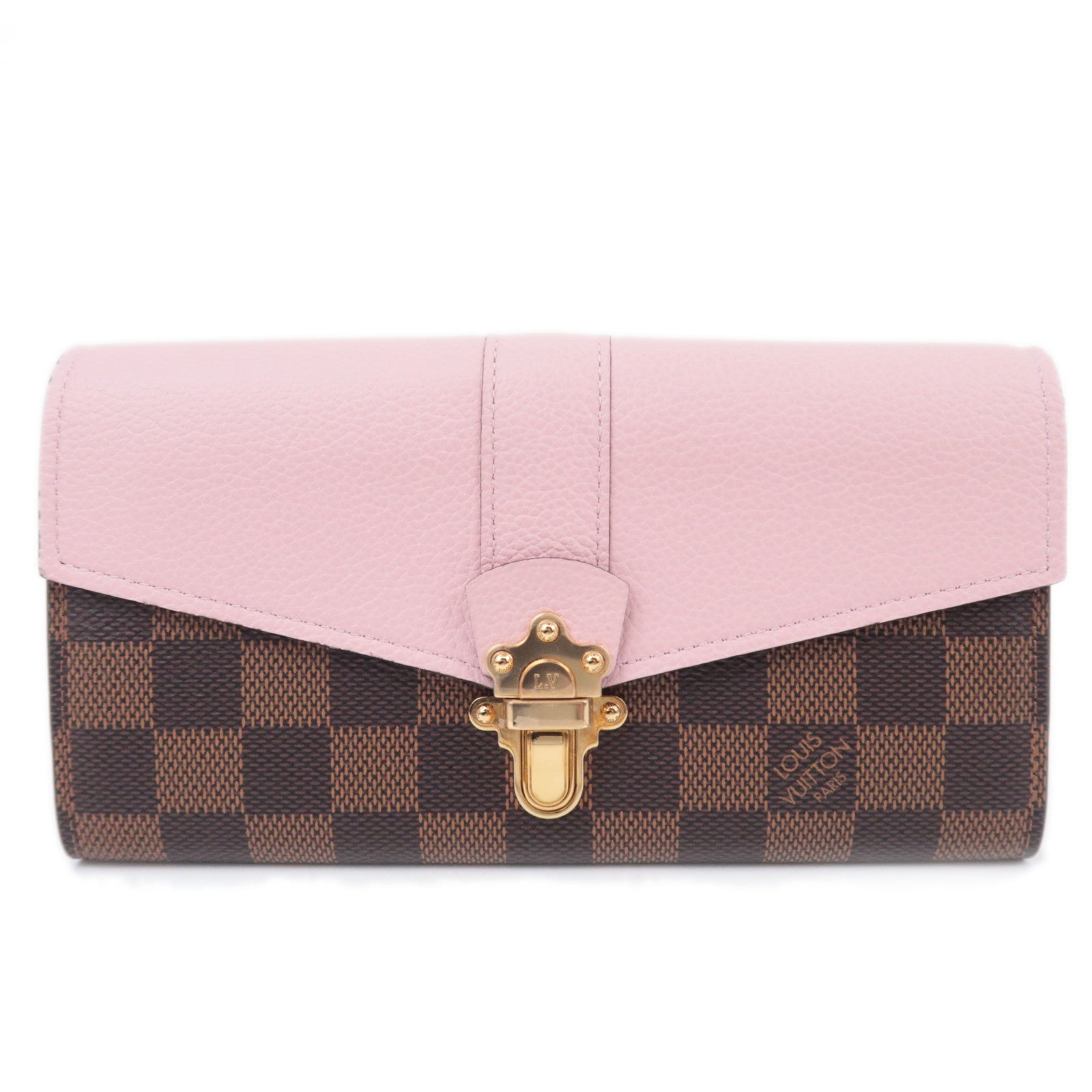 Louis Vuitton Damier Portefeuille Clapton Wallet Magnolia N6444791778