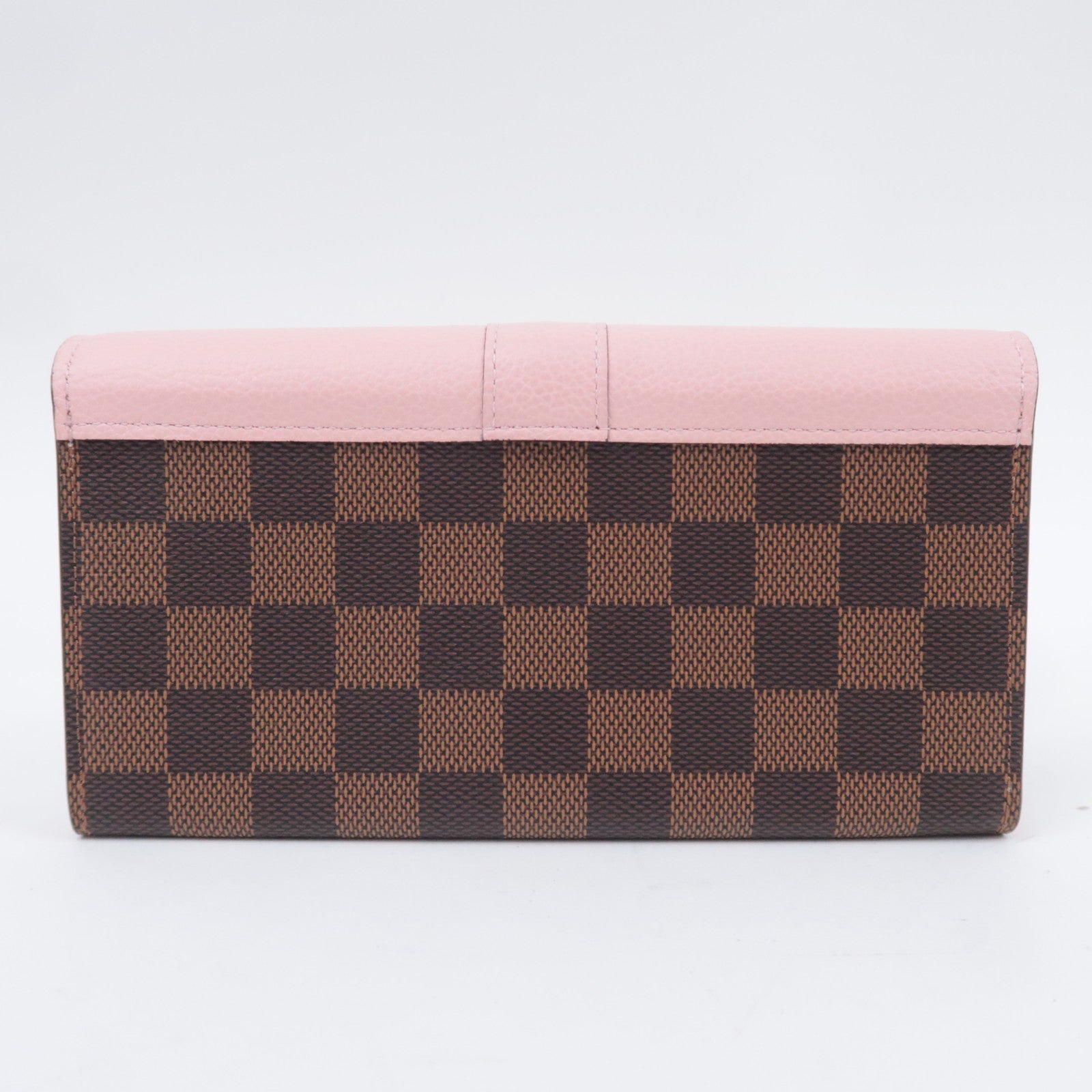Louis Vuitton Damier Portefeuille Clapton Wallet Magnolia N64447