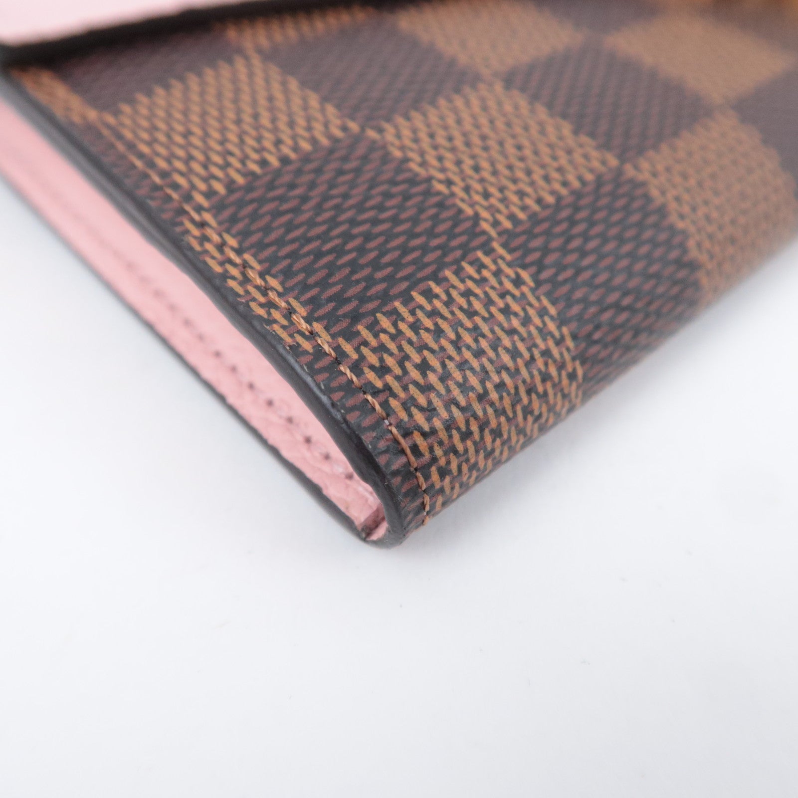 Louis Vuitton Damier Portefeuille Clapton Wallet Magnolia N64447