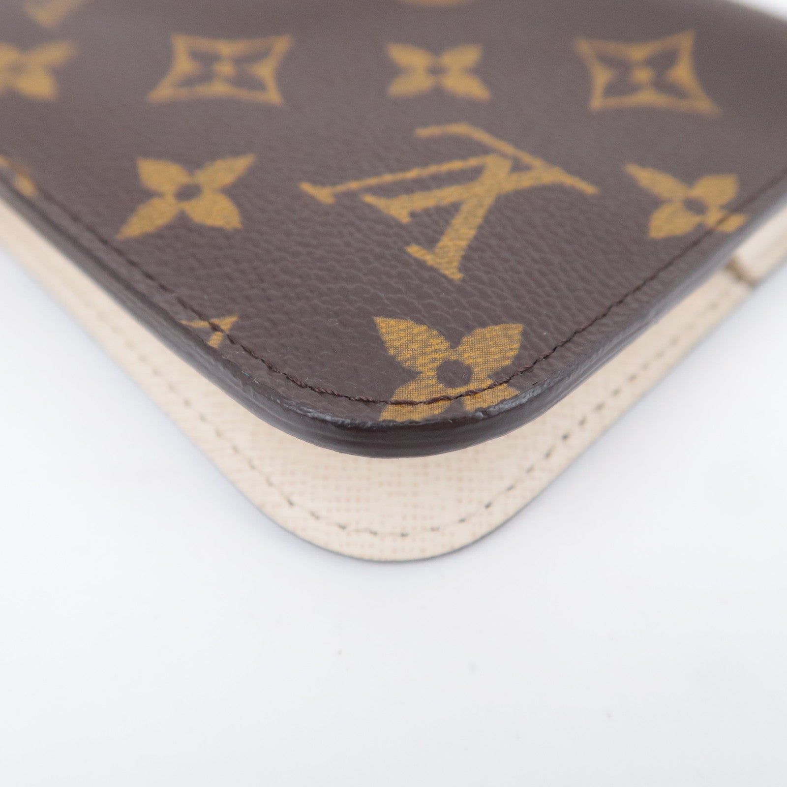 Louis Vuitton Monogram Portefeuille Insolite Wallet Ivoire M66563
