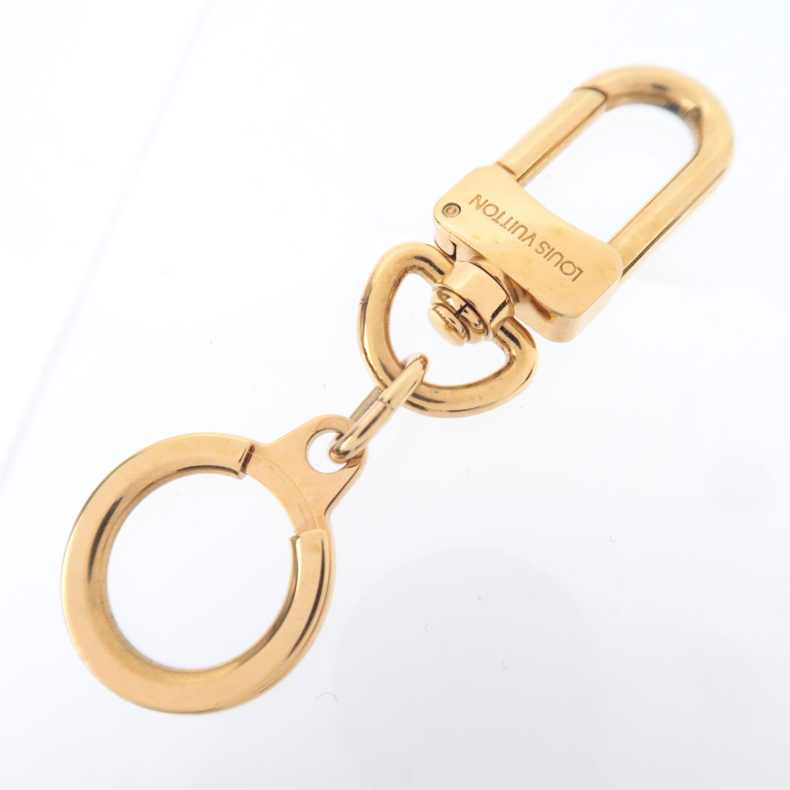 Louis Vuitton Ano Cles Key Ring Gold Color M62694
