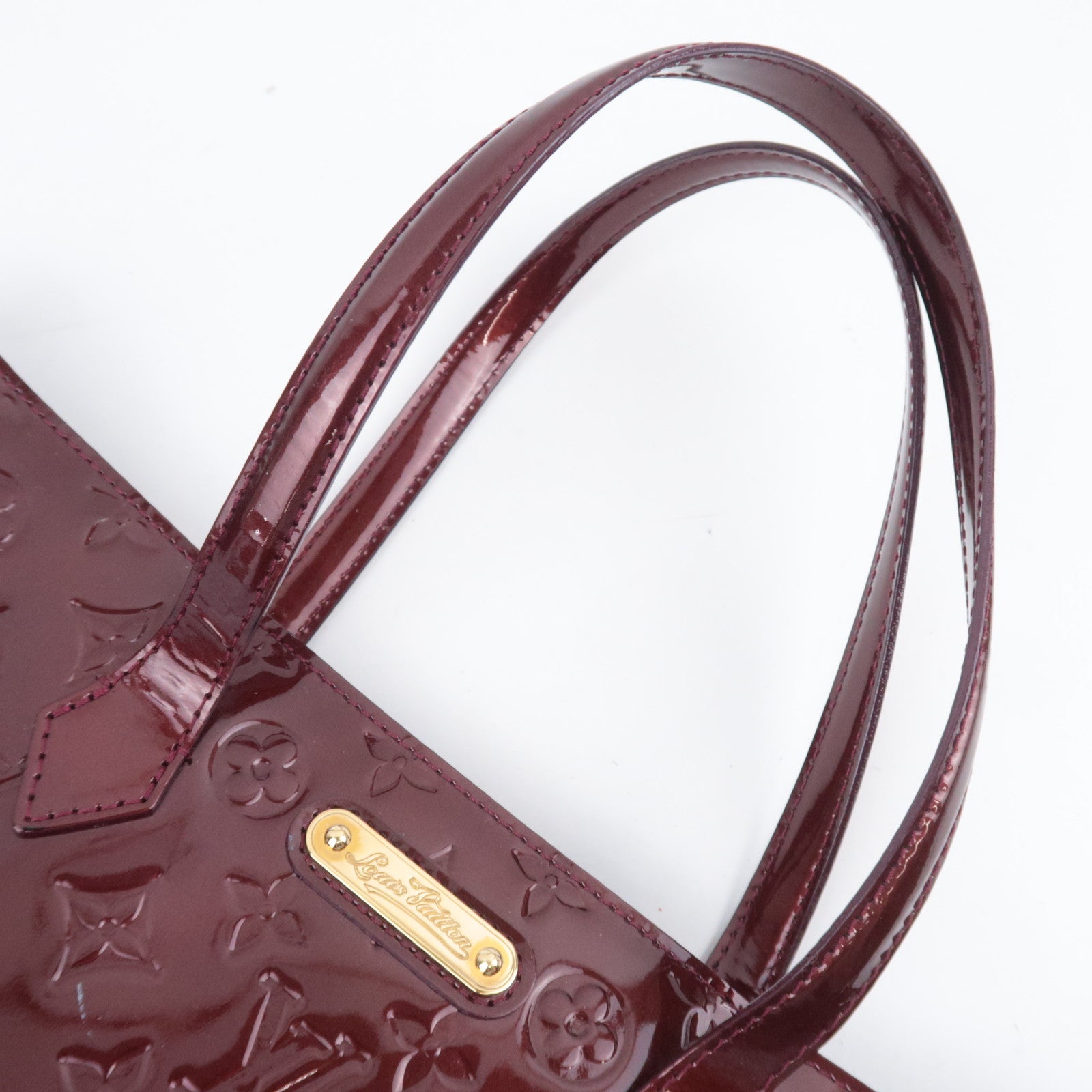 Louis Vuitton Monogram Vernis Wilshire MM Tote Bag M91646