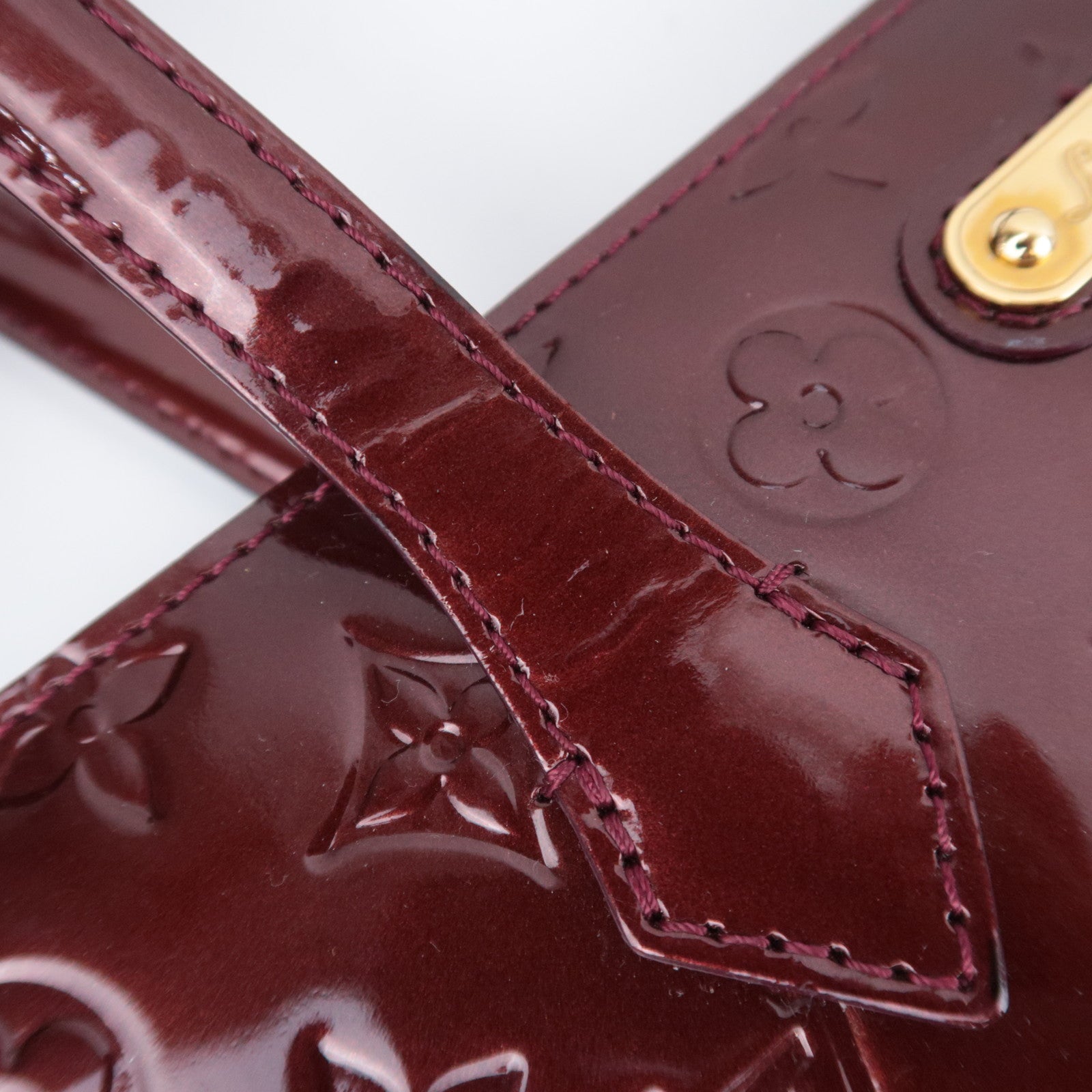 Louis Vuitton Monogram Vernis Wilshire MM Tote Bag M91646