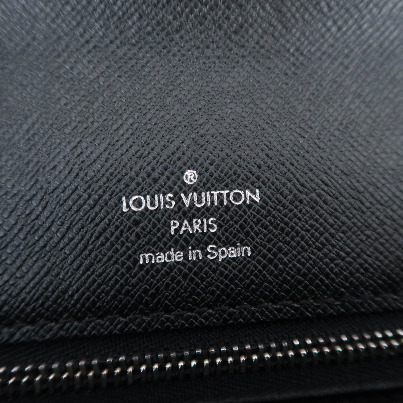 Louis Vuitton Taiga Selenga Clutch Bag Ardoise M30782