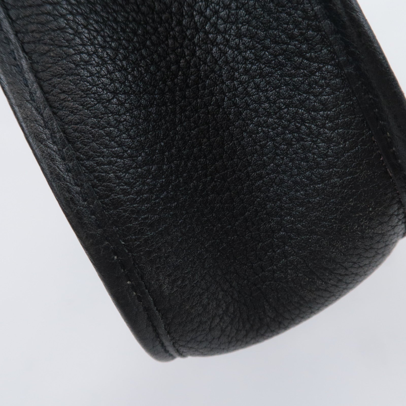 HERMES Evelyn 1 GM □O Stamp(2011) Taurillon Clemence Black