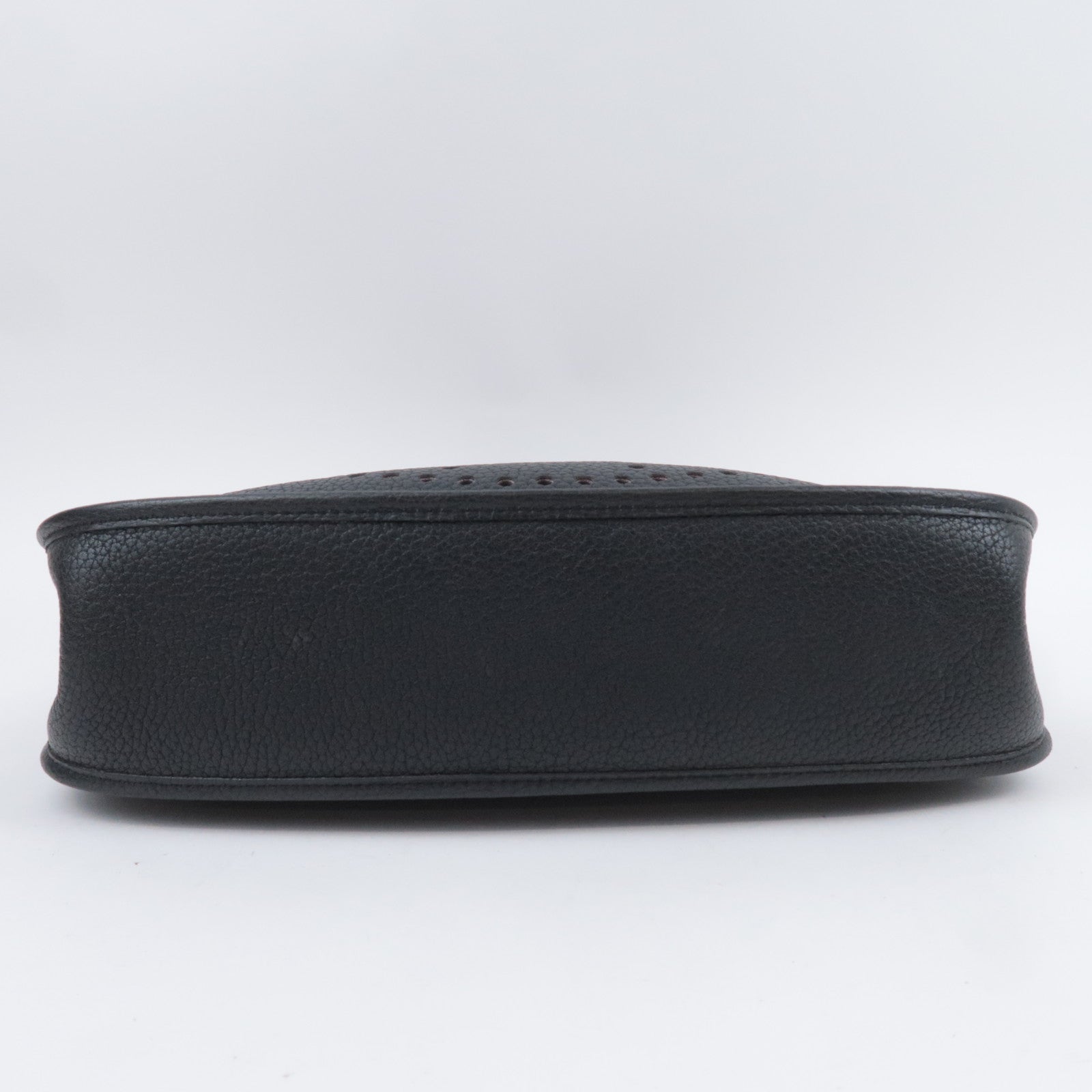HERMES Evelyn 1 GM □O Stamp(2011) Taurillon Clemence Black