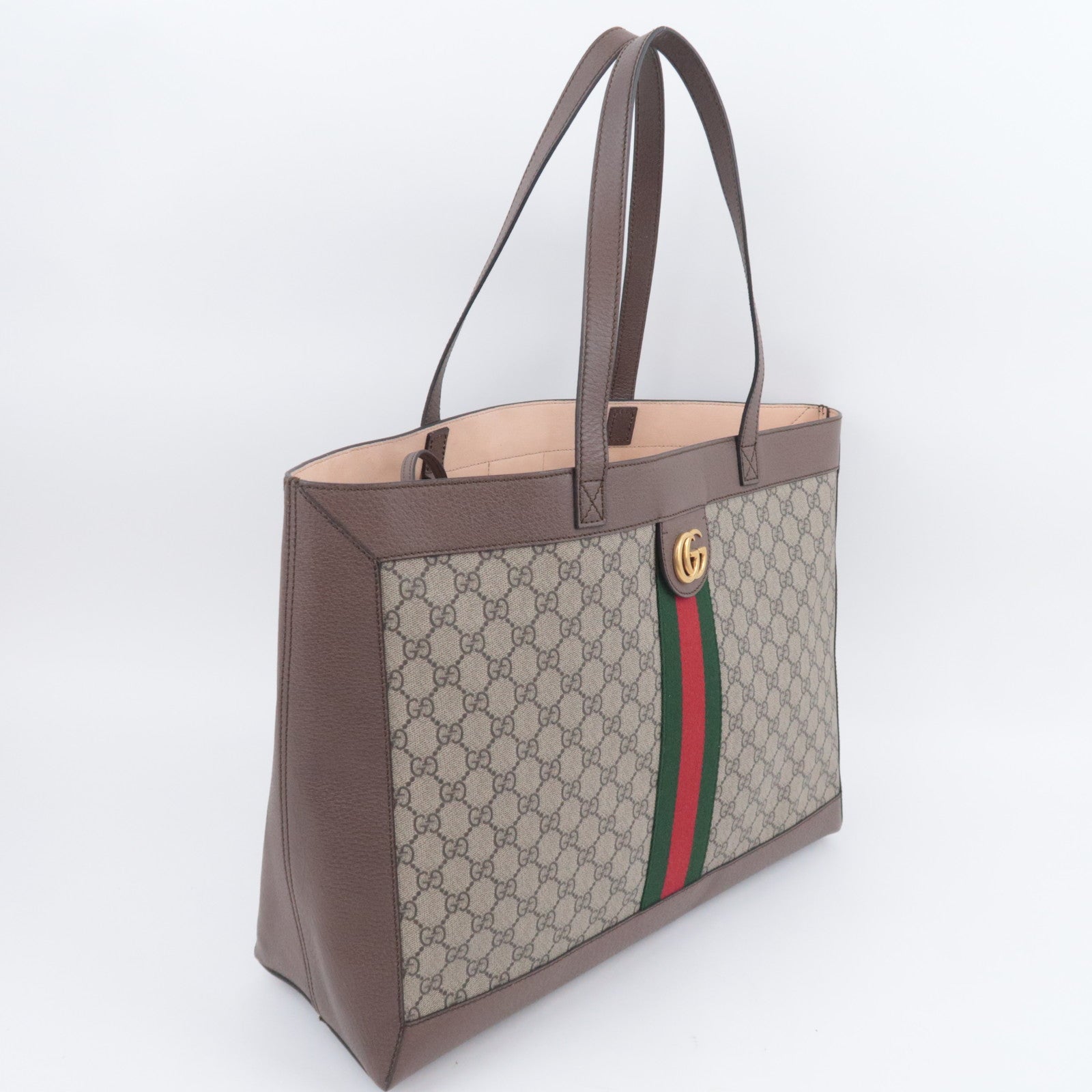 GUCCI Sherry Ophidia GG Supreme Tote Bag