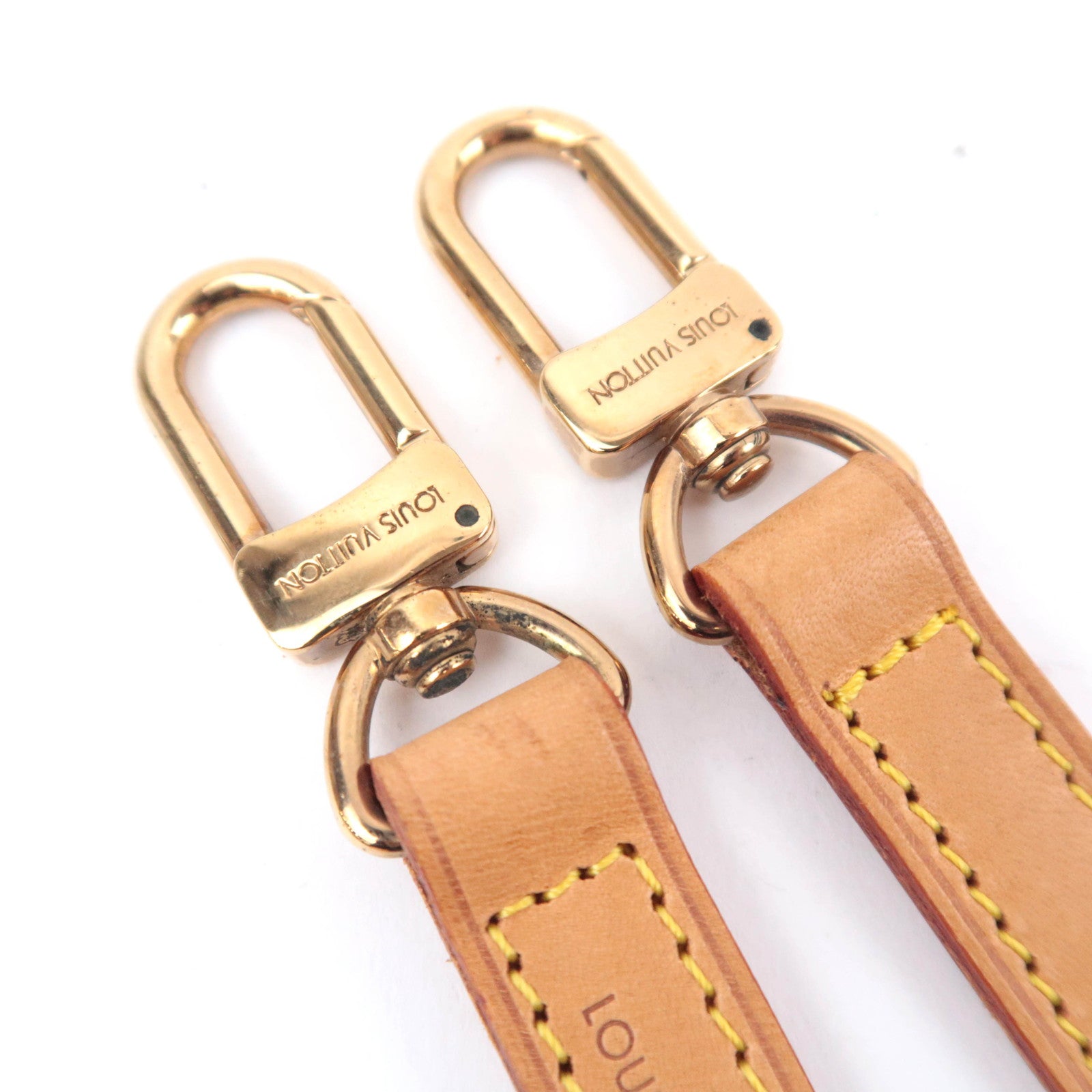Louis Vuitton Leather Shoulder Strap Length 120cm Width 1.6cm J00144