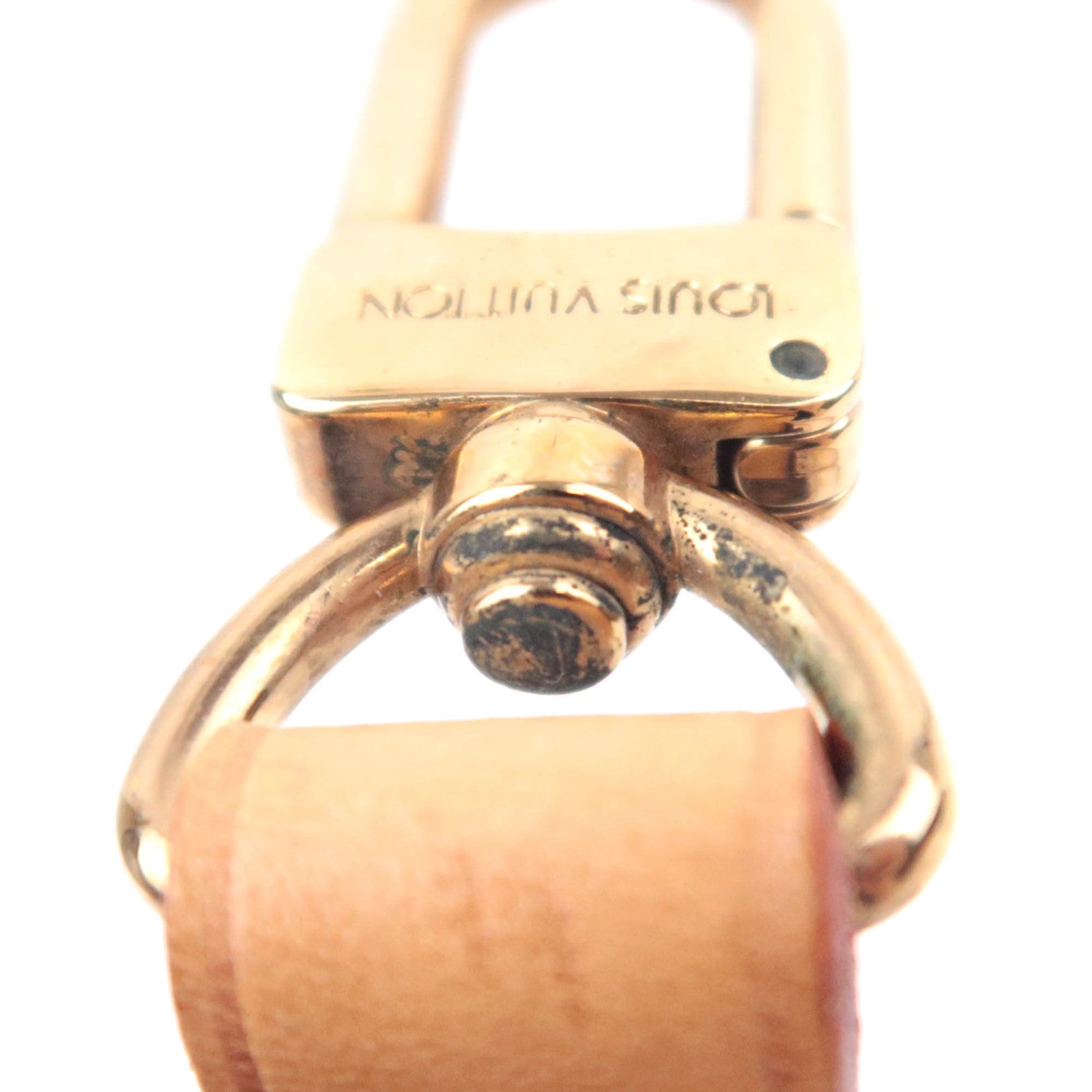 Louis Vuitton Leather Shoulder Strap Length 120cm Width 1.6cm J00144