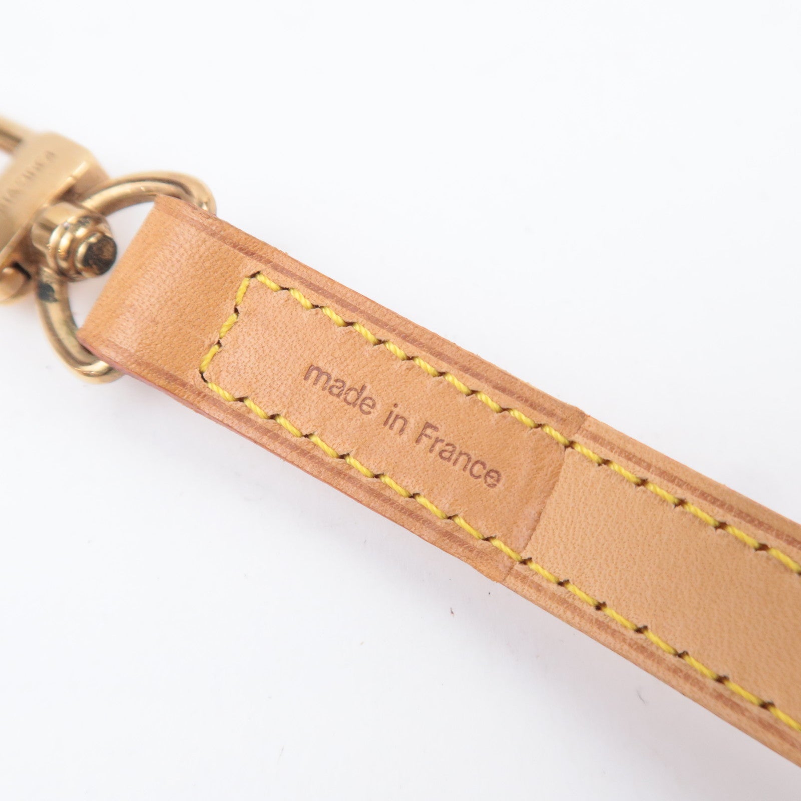 Louis Vuitton Leather Shoulder Strap Length 120cm Width 1.6cm J00144