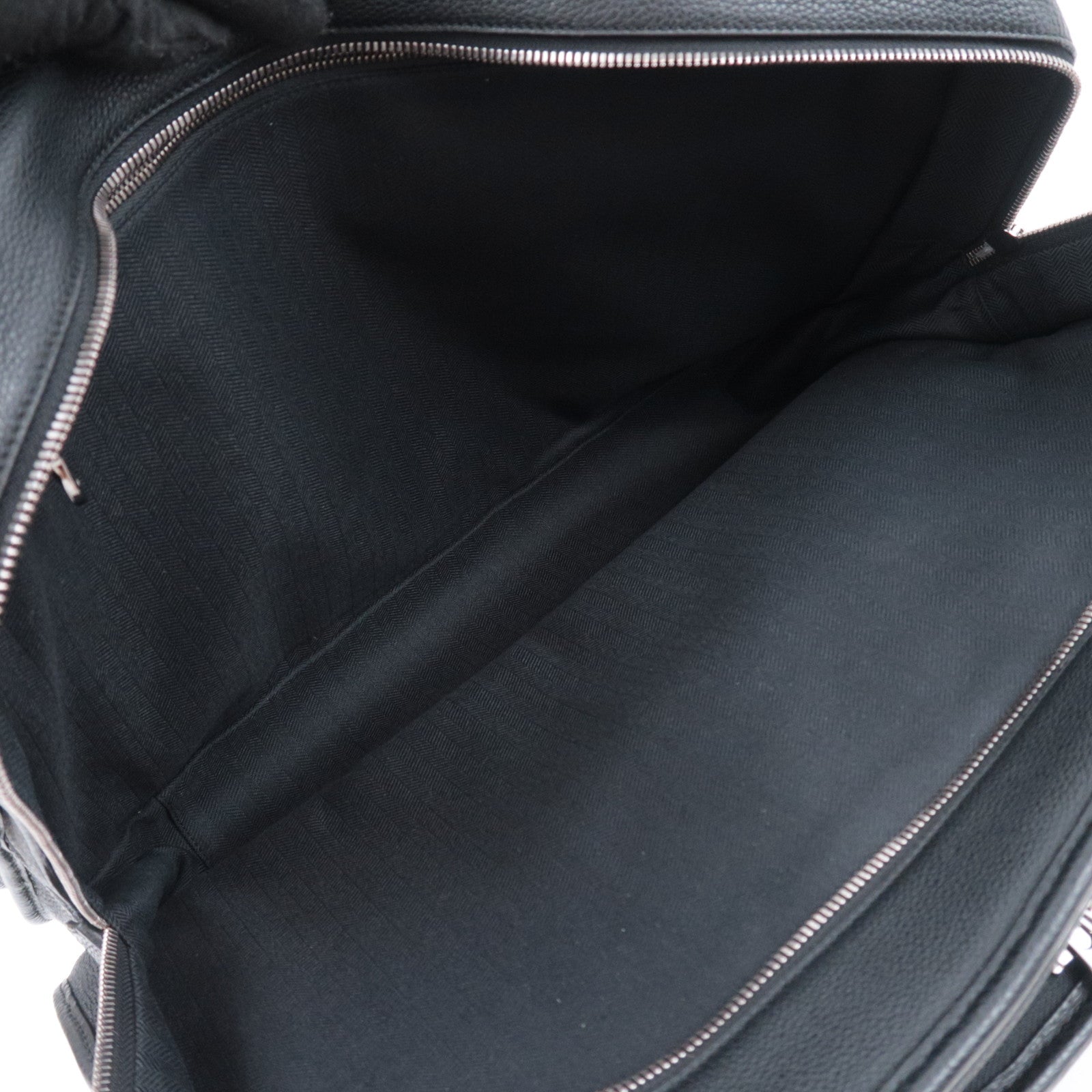LOEWE 2Way Leather Handbag Black