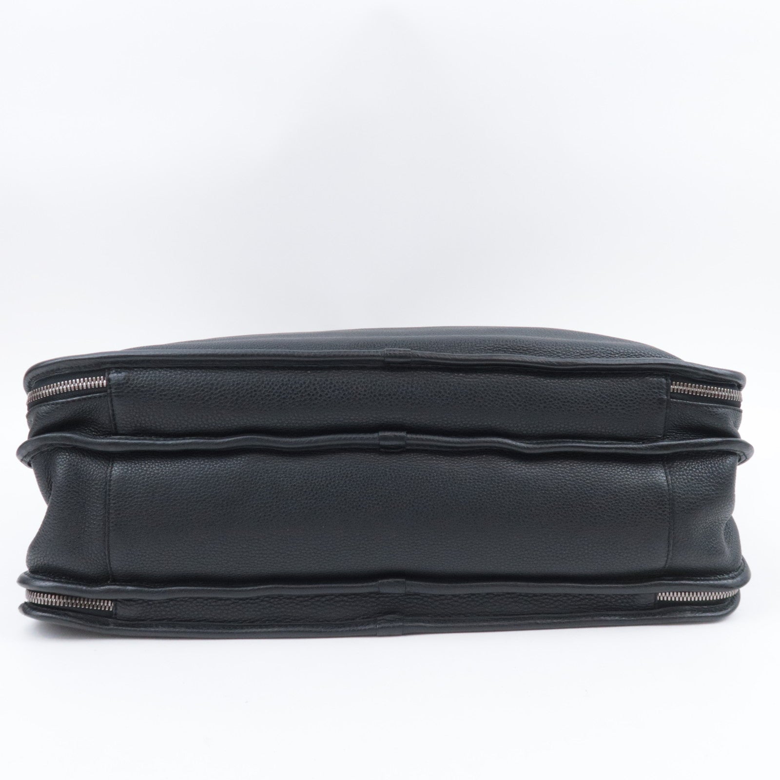 LOEWE 2Way Leather Handbag Black