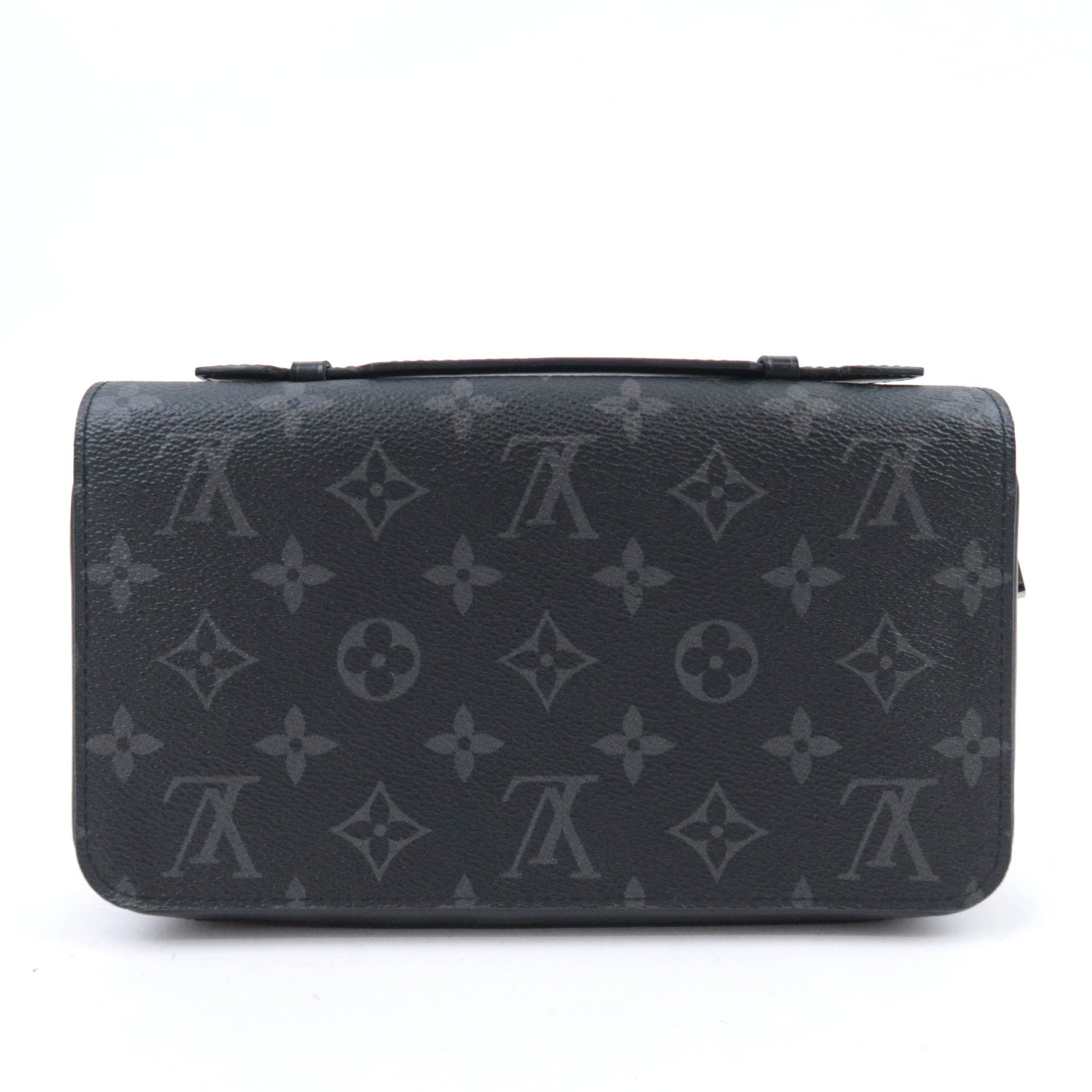 Louis Vuitton Monogram Eclipse Zippy XL Travel Wallet M61698