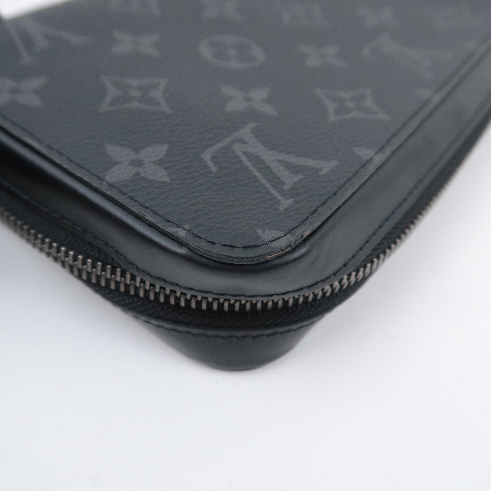 Louis Vuitton Monogram Eclipse Zippy XL Travel Wallet M61698
