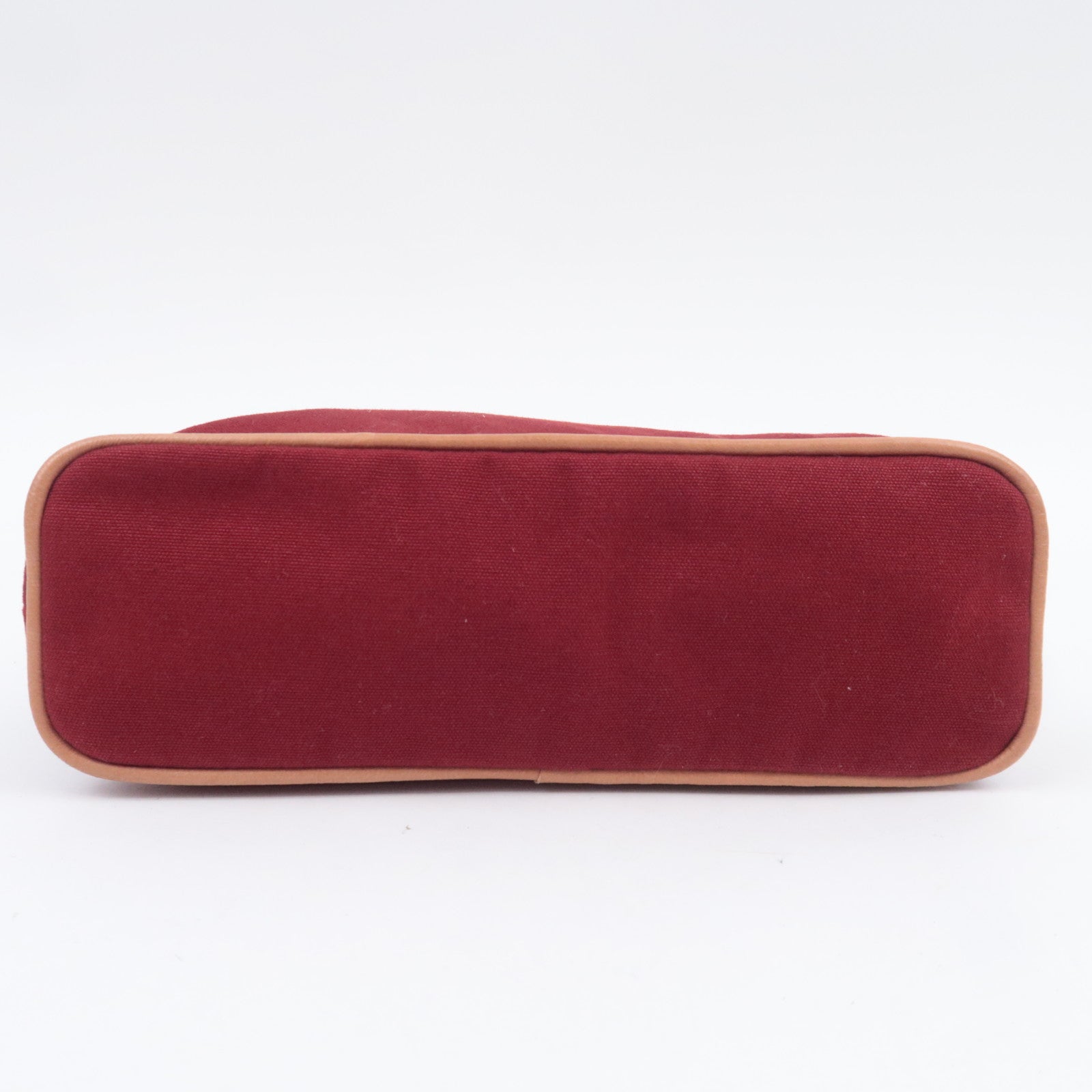 HERMES Bolide Pouch MM Cosmetic Pouch Red
