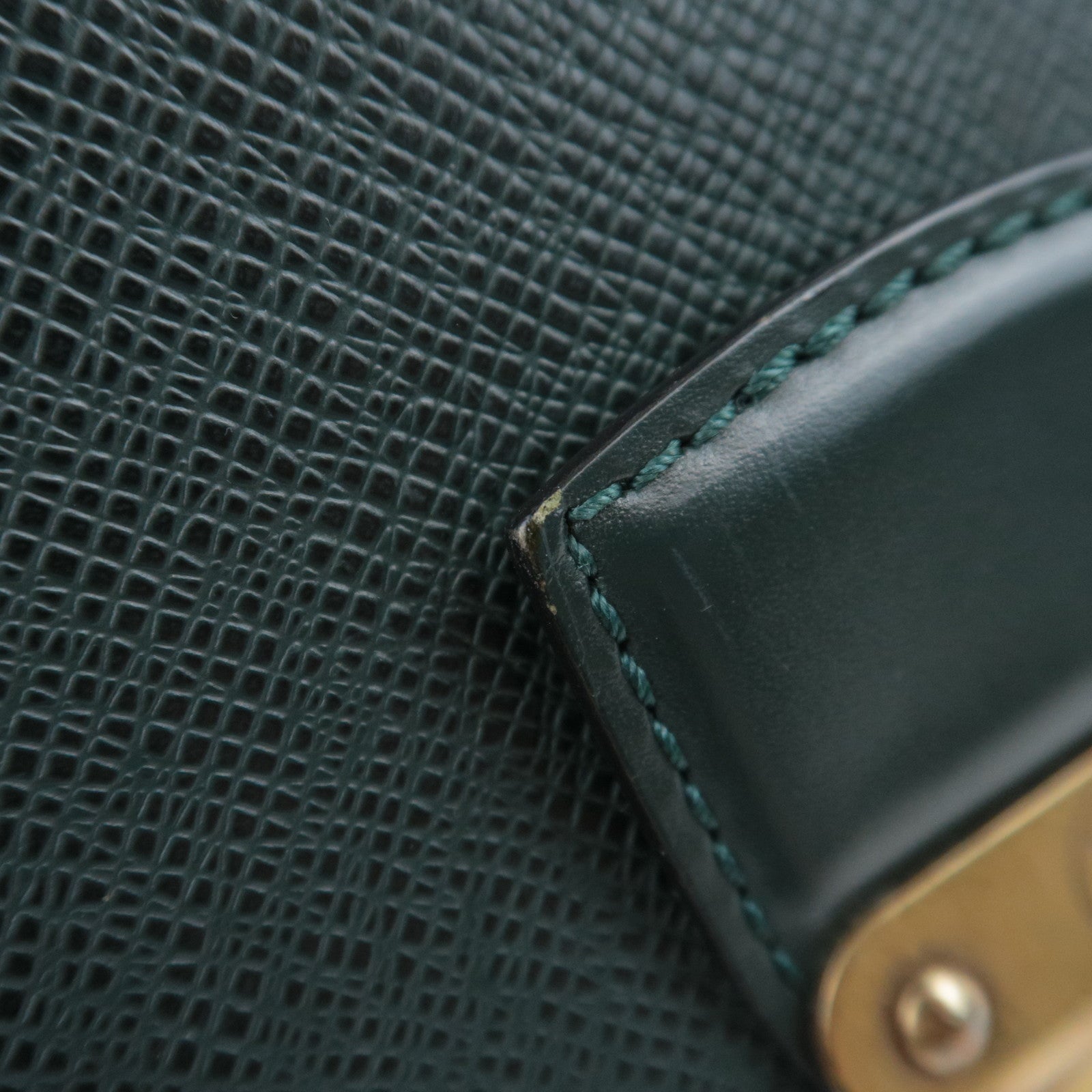Louis Vuitton Taiga Serviette Clad Briefcase Epicea M30074