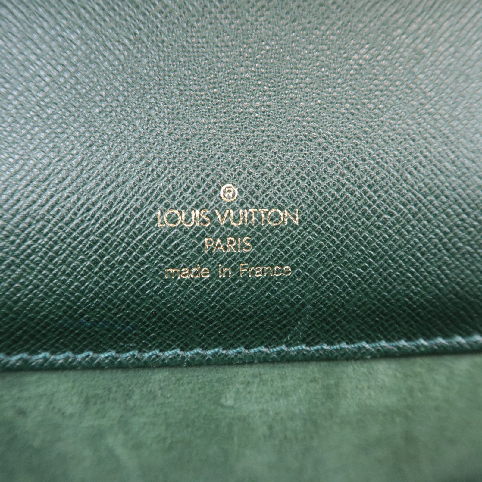 Louis Vuitton Taiga Serviette Clad Briefcase Epicea M30074