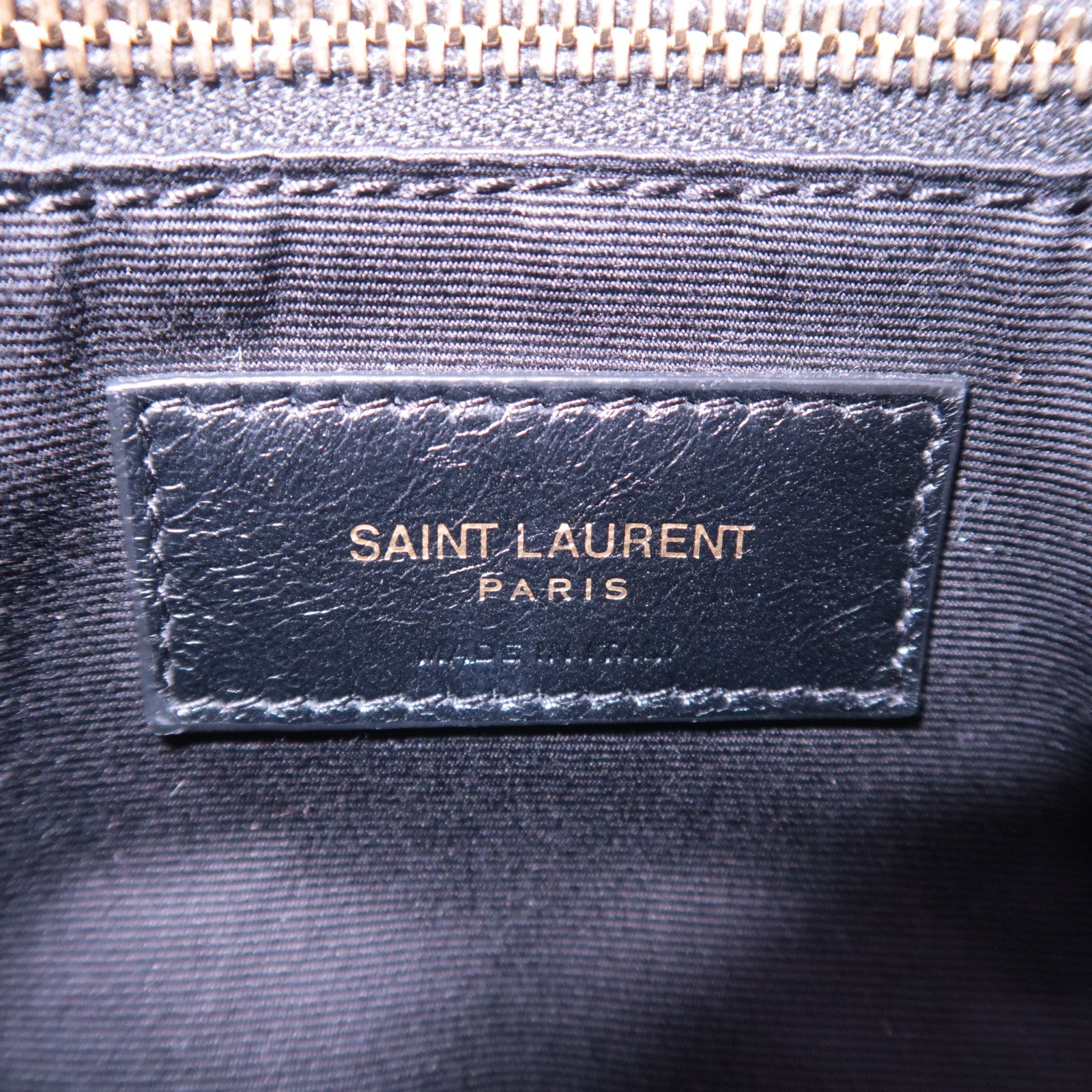 SAINT LAURENT Loulou Puffer Small Denim Chain Shoulder Bag 577476