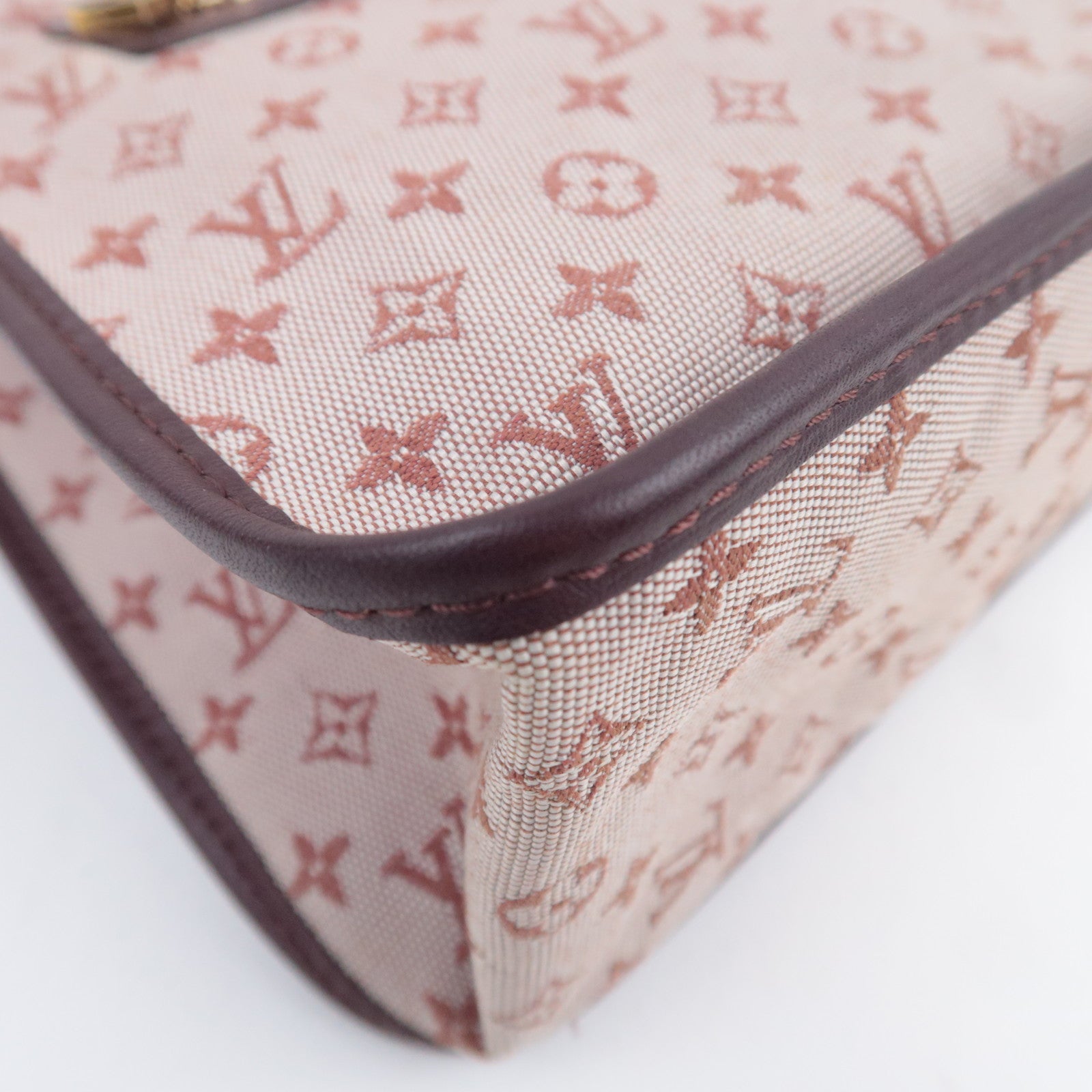 Louis Vuitton Monogram Mini Sac Catherine Handbag Cerise M92326