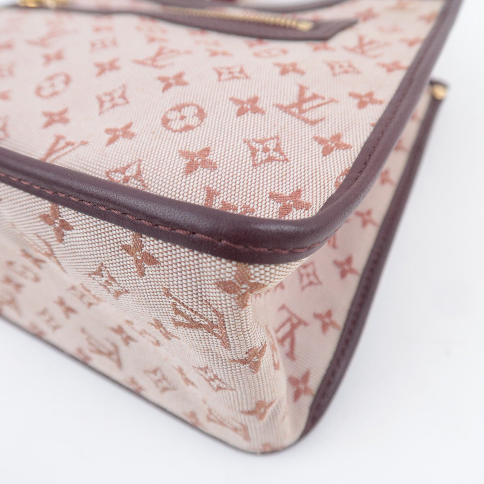 Louis Vuitton Monogram Mini Sac Catherine Handbag Cerise M92326