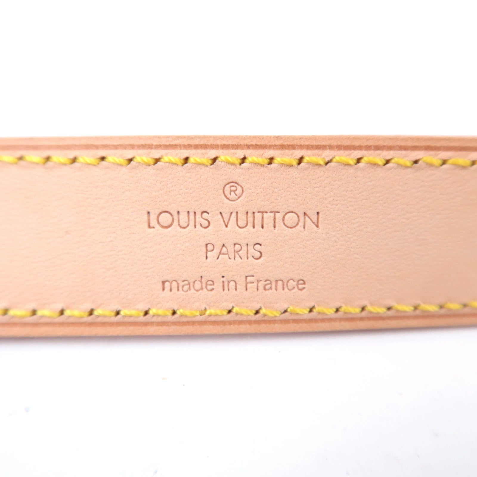 Louis Vuitton Leather Long Shoulder Strap for Baggy Bag