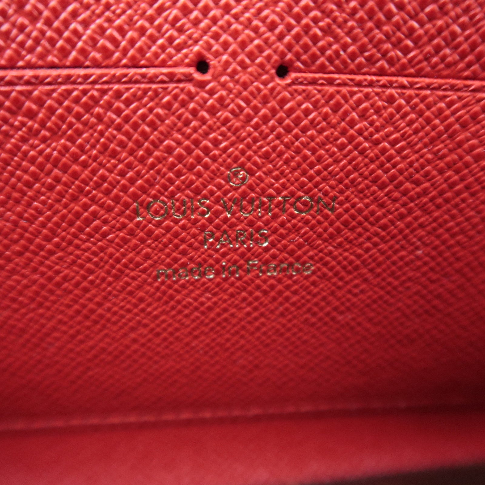 Louis Vuitton Monogram Retiro Zippy Wallet Cerise M61854