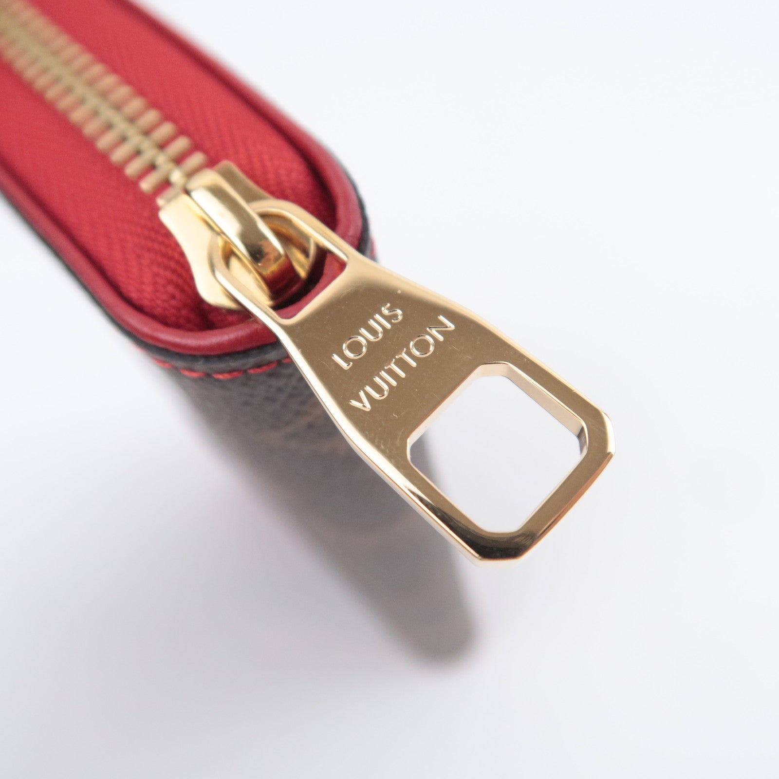 Louis Vuitton Monogram Retiro Zippy Wallet Cerise M61854