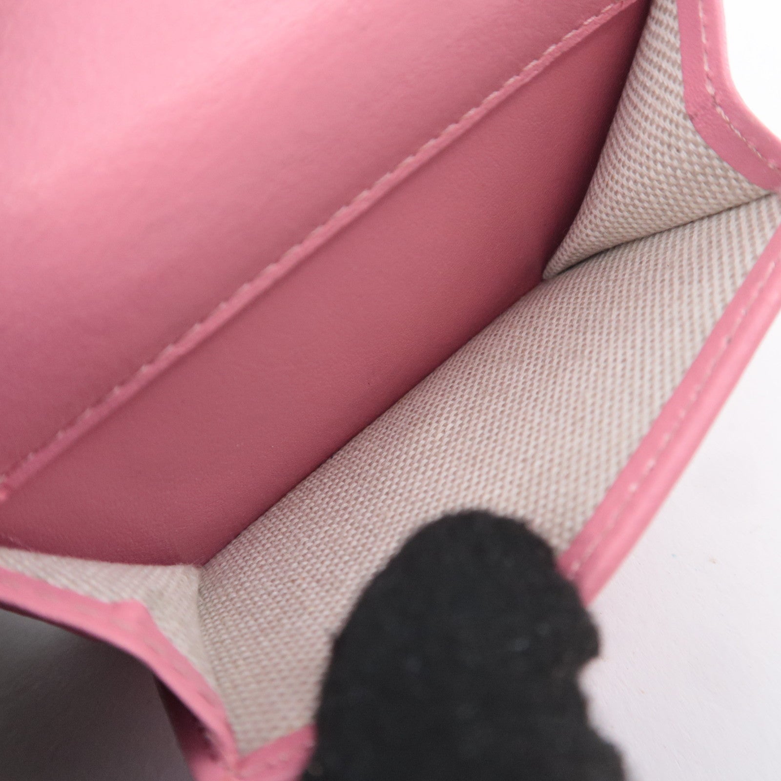 JIMMY CHOO Star Studs Leather Wallet Pink