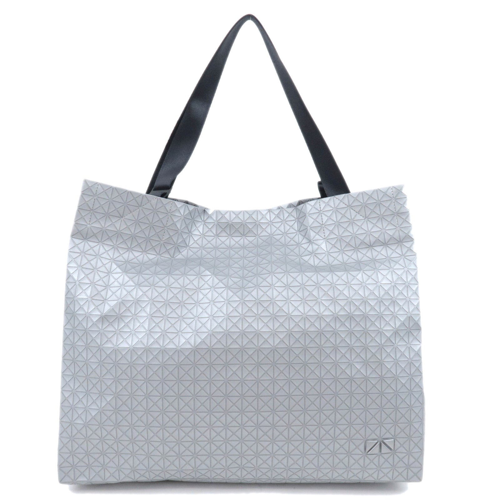 ISSEY MIYAKE BAO BAO Cart Reflector Tote Bag Silver91857