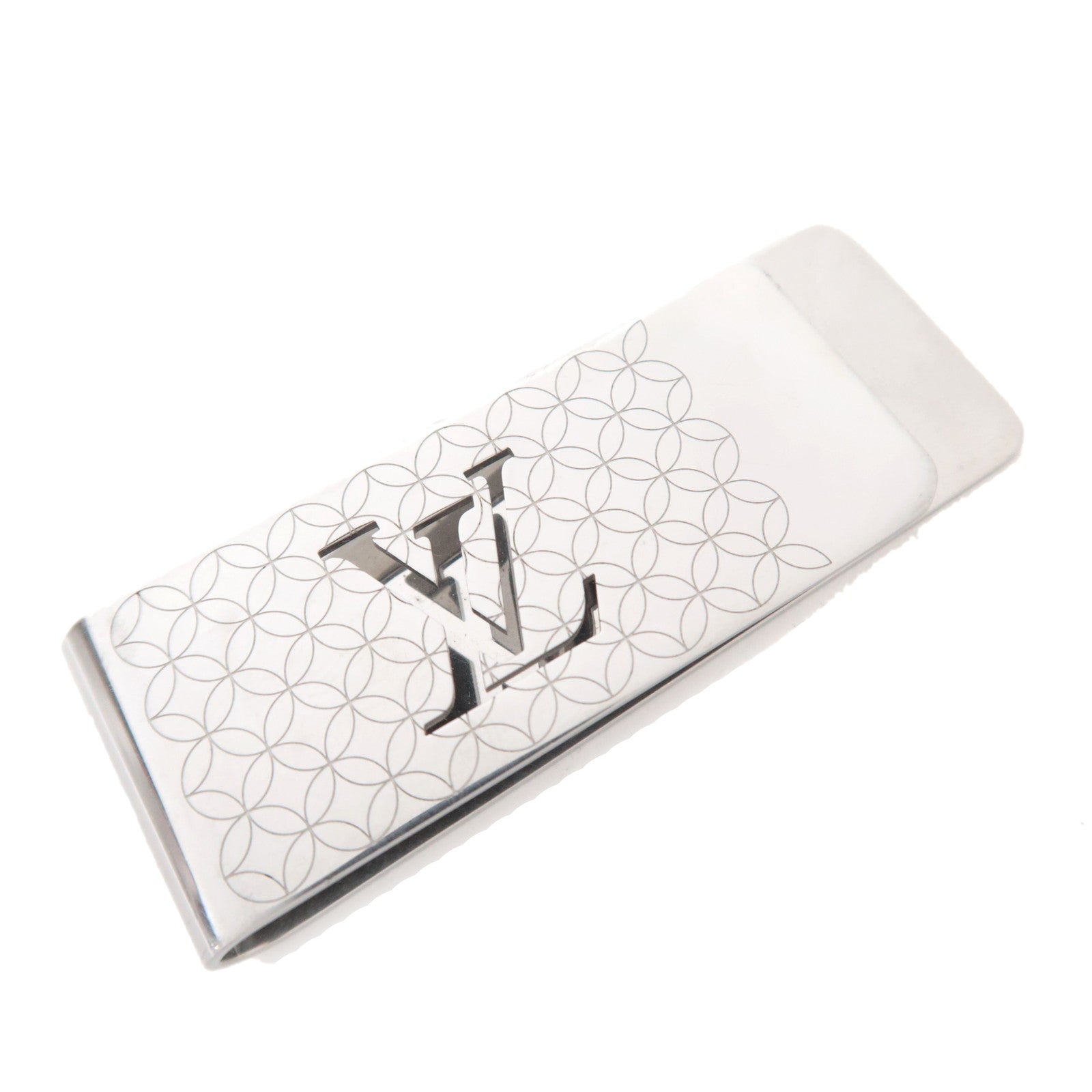 Louis Vuitton Pince Billets Champs-Elysees Money Clip Silver M6504191858