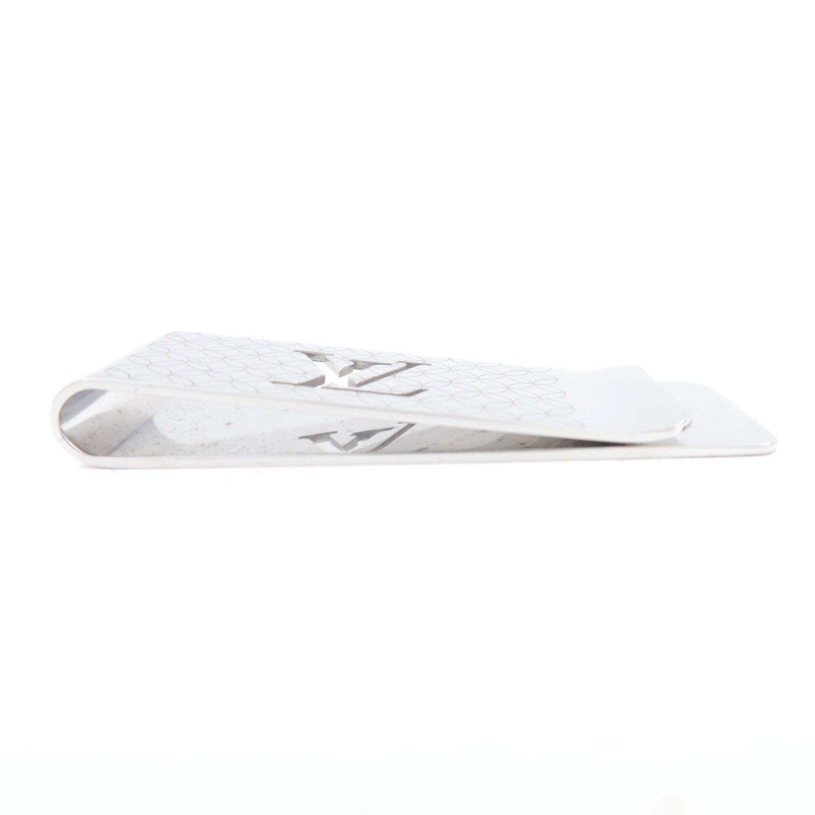 Louis Vuitton Pince Billets Champs-Elysees Money Clip Silver M65041