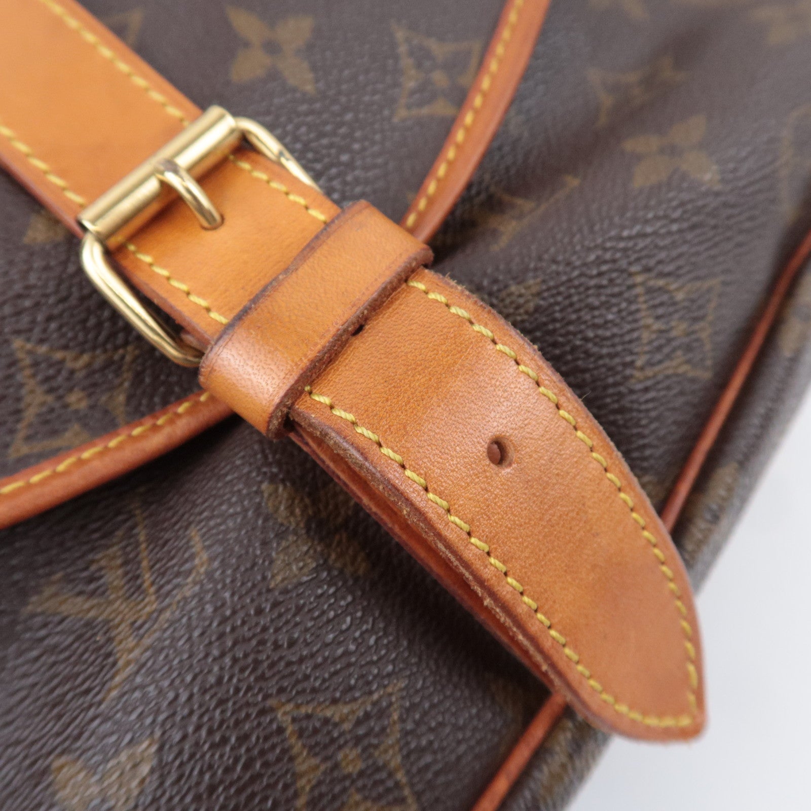 Louis Vuitton Monogram Saumur 35 Shoulder Bag M42254