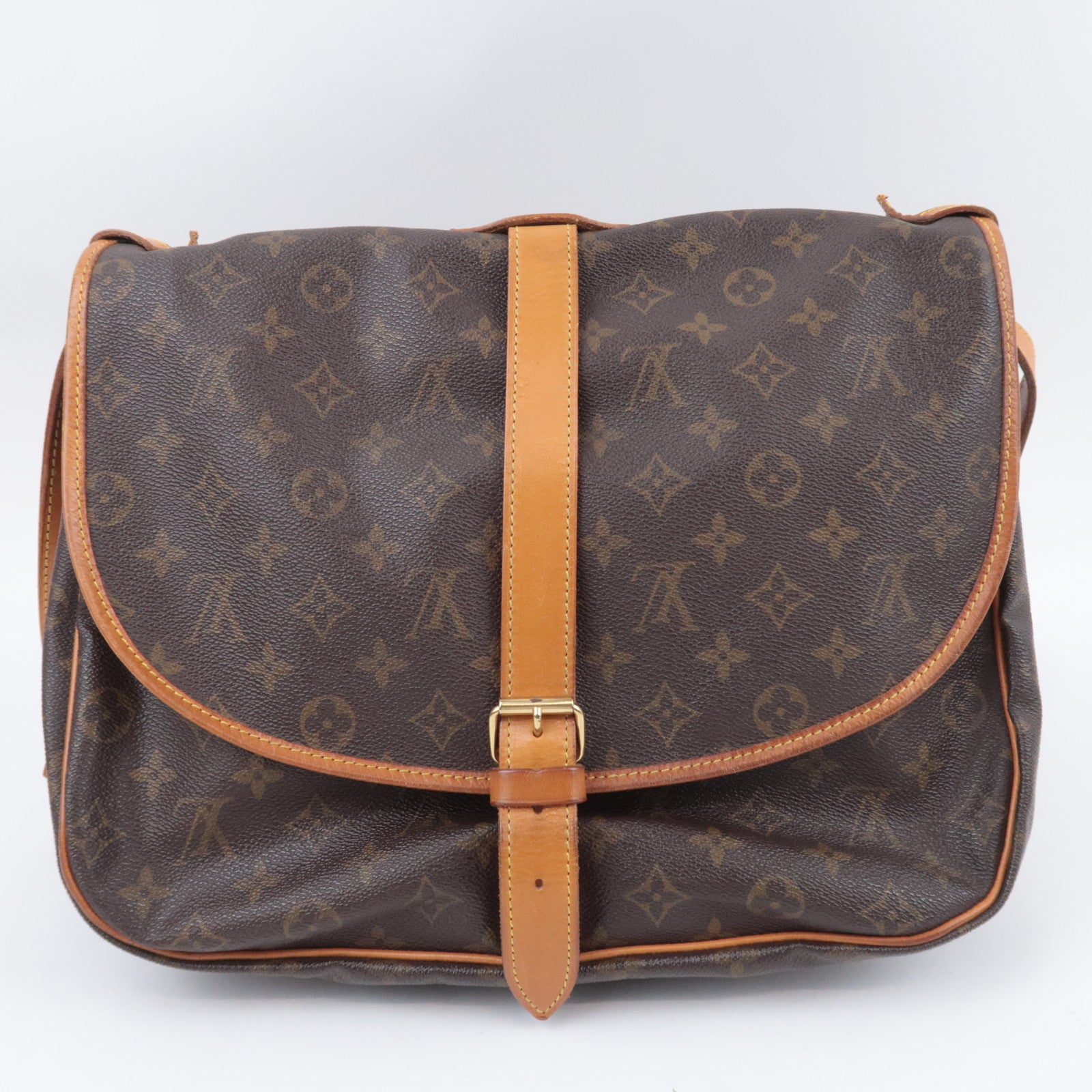 Louis Vuitton Monogram Saumur 35 Shoulder Bag M42254