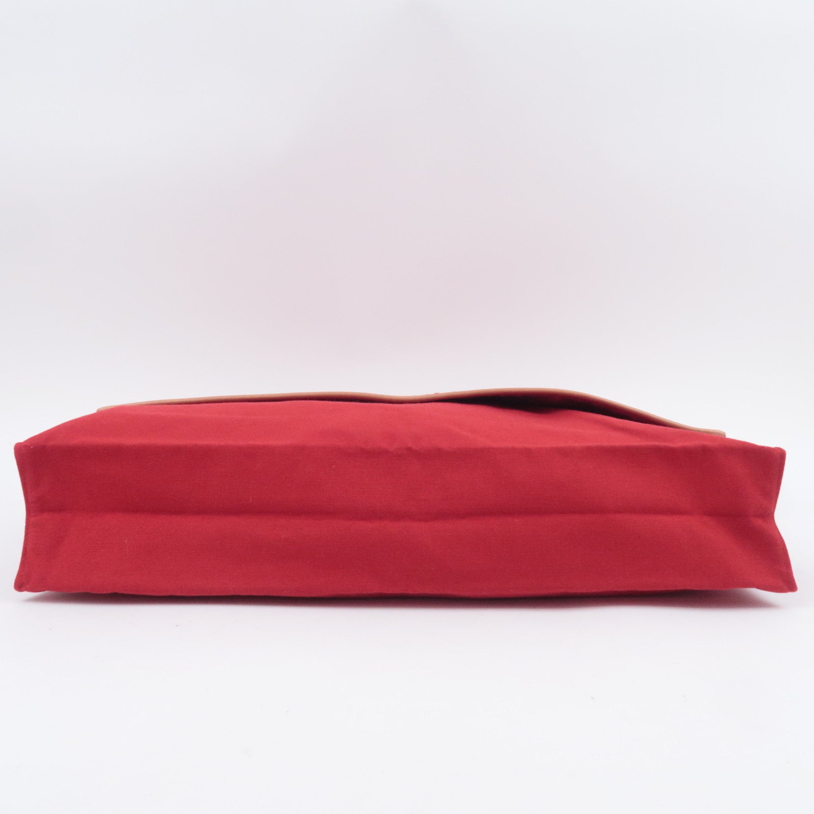 HERMES Bolide Dress Shirt Storage Pouch Tapis De Selle Red