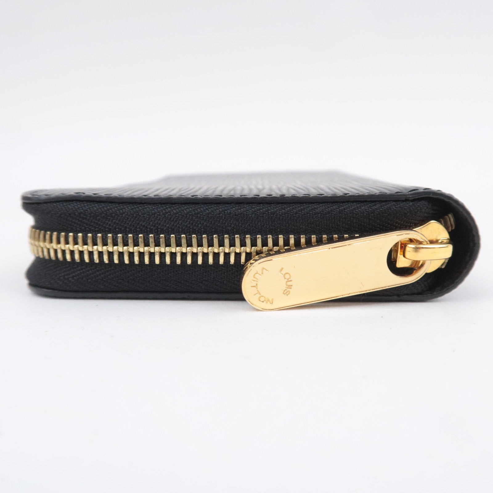 Louis Vuitton Epi Zippy Wallet Noir M61857