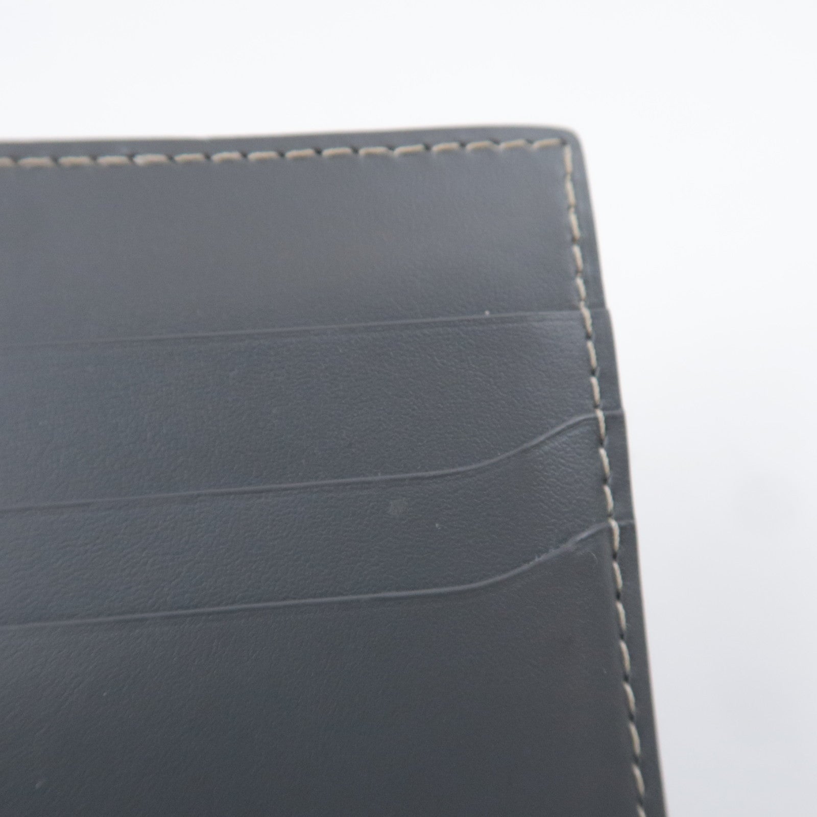 GOYARD Herringbone Saint-Thomas Money Clip Bill Wallet PVC Gray