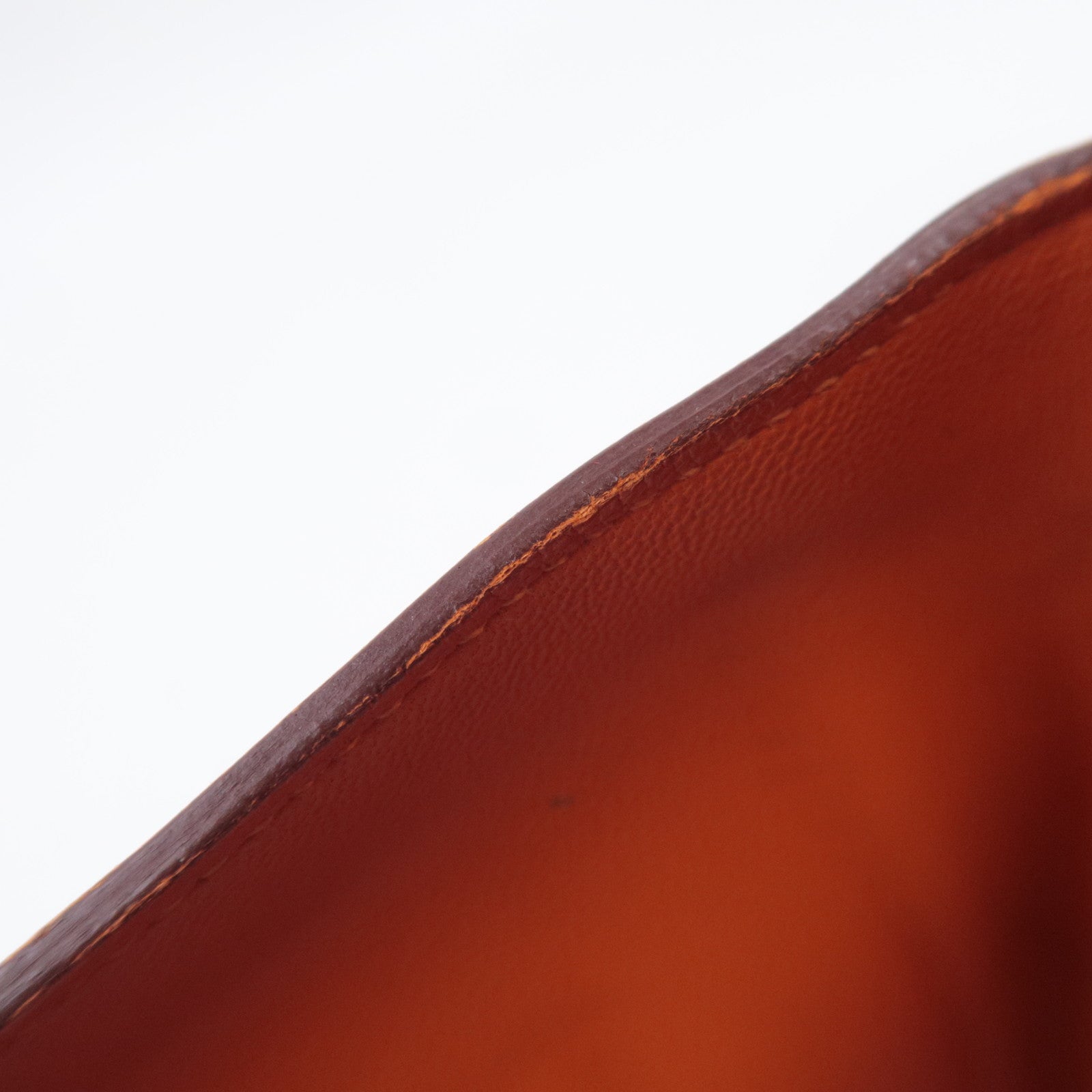 HERMES Dogon GM Wallet X Stamp (2016) Veau Swift Orange