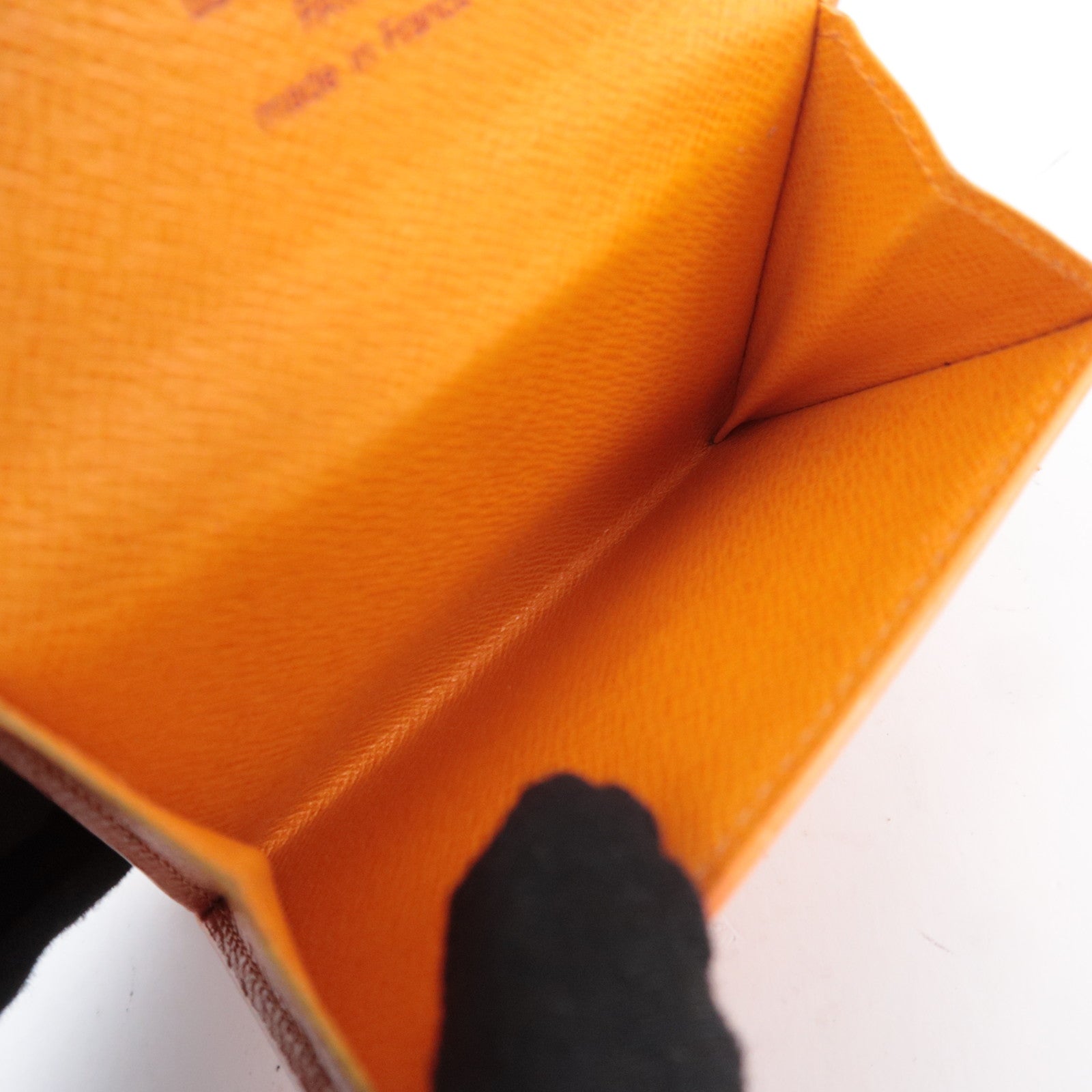 Louis Vuitton Epi Ludlow Coin Case Mandarin M6330H