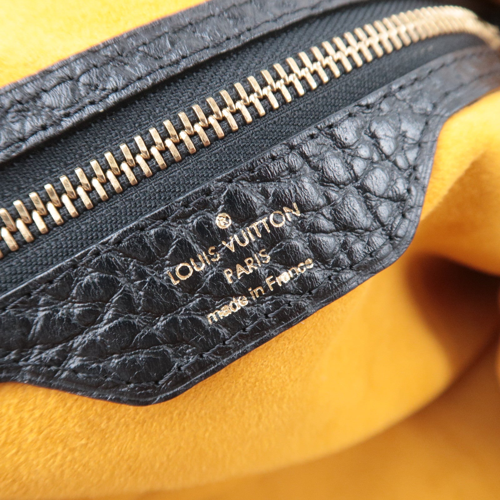 Louis Vuitton Monogram Denim XL Shoulder Bag Noir M95510