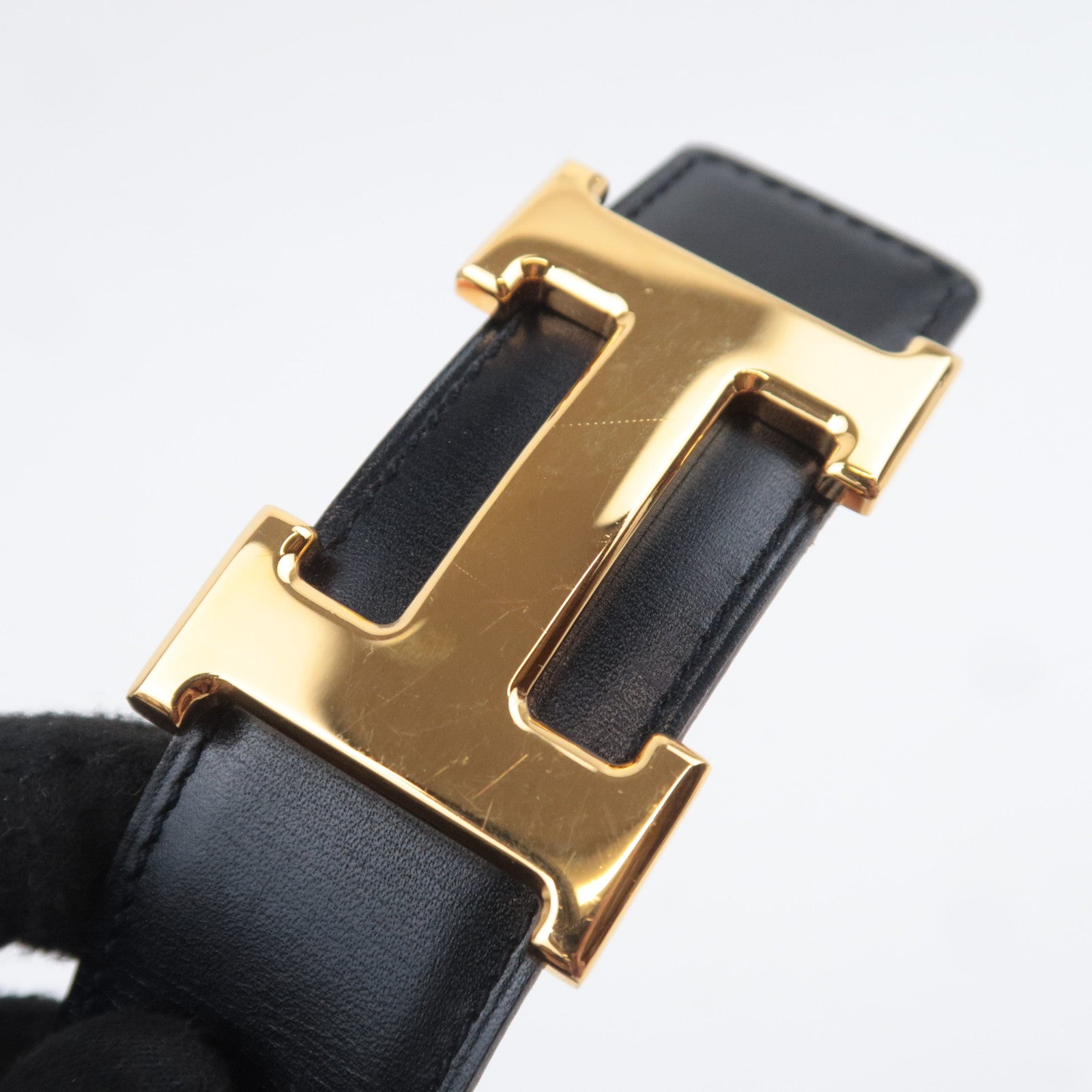 HERMES Constance H-Belt Size 75 "〇Z" Stamp (1996)