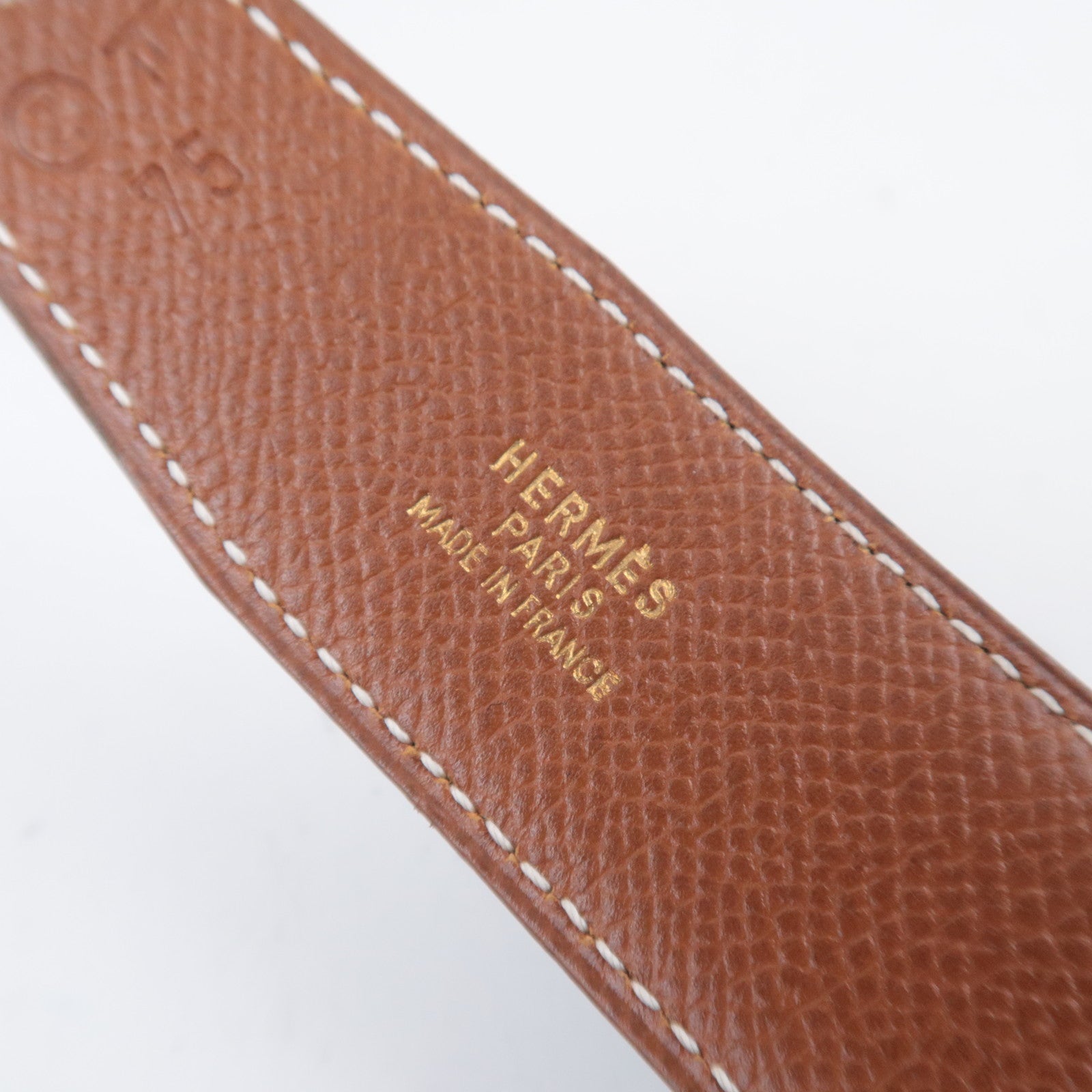 HERMES Constance H-Belt Size 75 "〇Z" Stamp (1996)