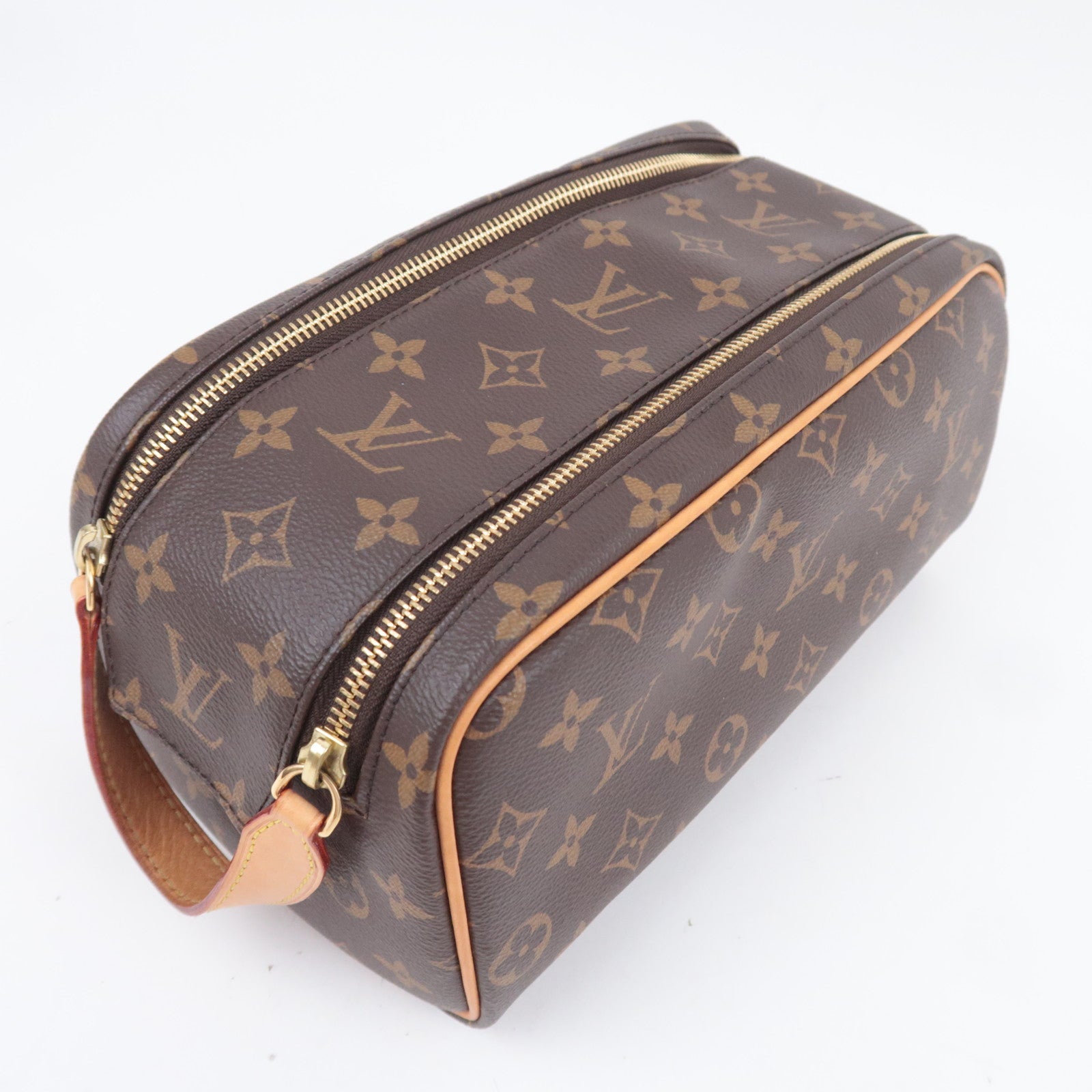Louis Vuitton Monogram Dopp Kit Travel Bag M44494