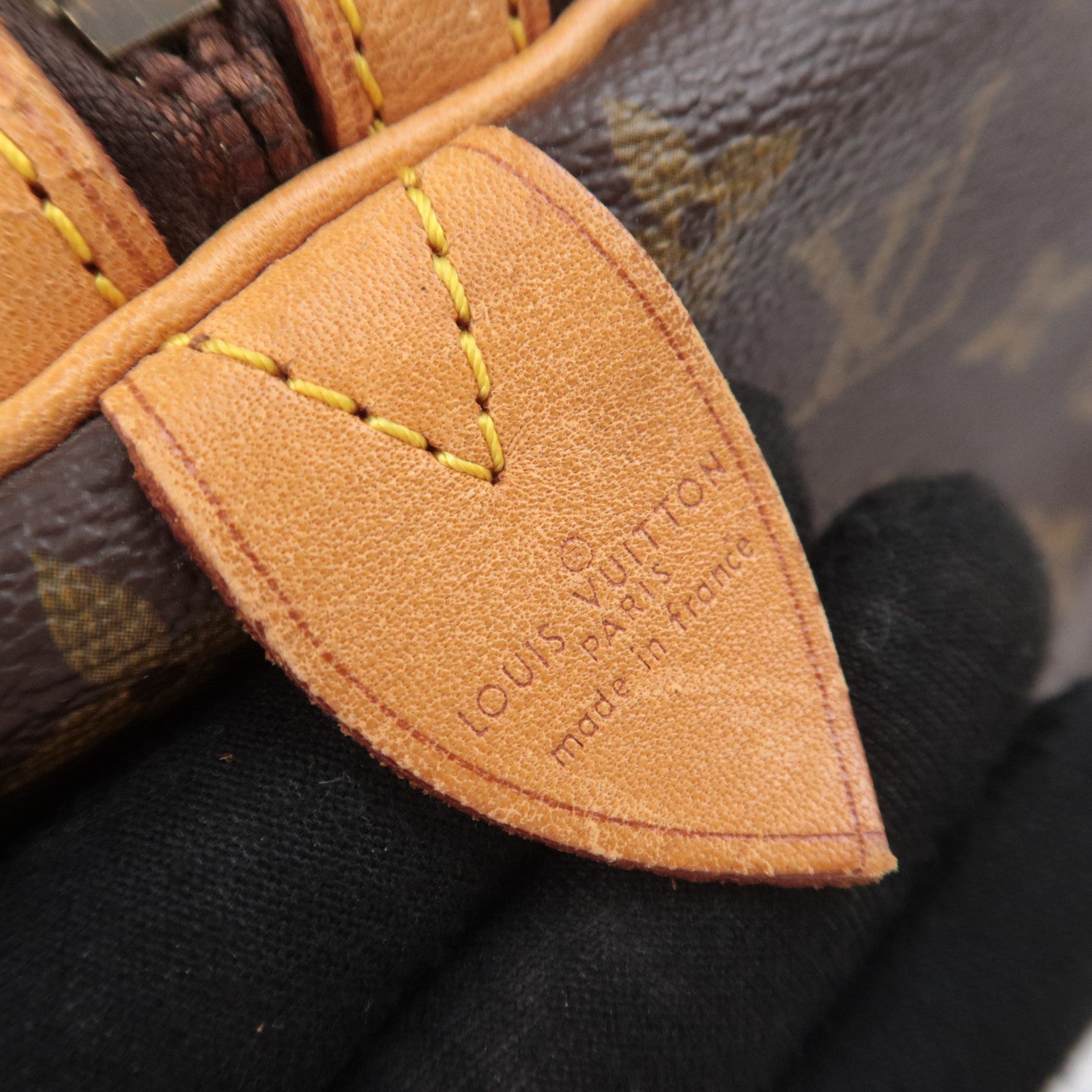 Louis Vuitton Monogram Sac Souple 35 Boston Bag M41626