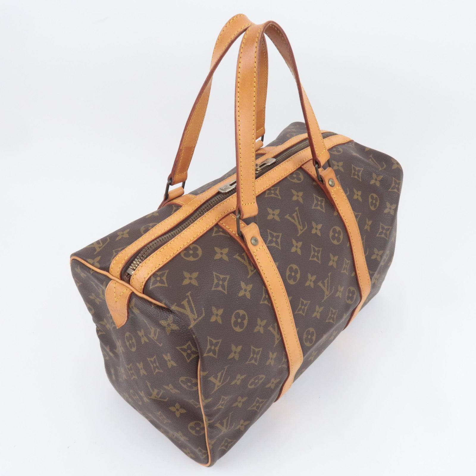 Louis Vuitton Monogram Sac Souple 35 Boston Bag M41626