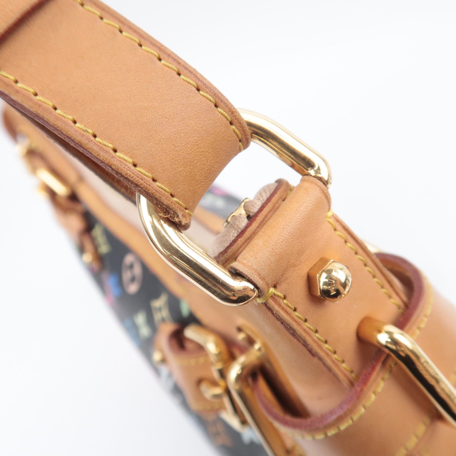 Louis Vuitton Murakami Monogram Multicolor Greta Bag Noir M40196