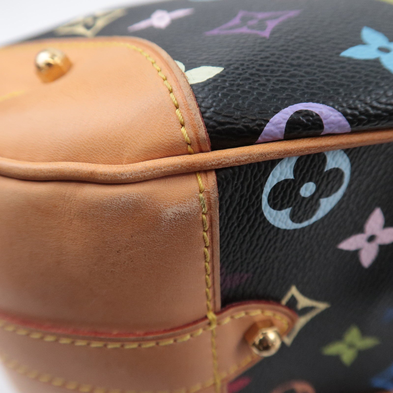 Louis Vuitton Murakami Monogram Multicolor Greta Bag Noir M40196